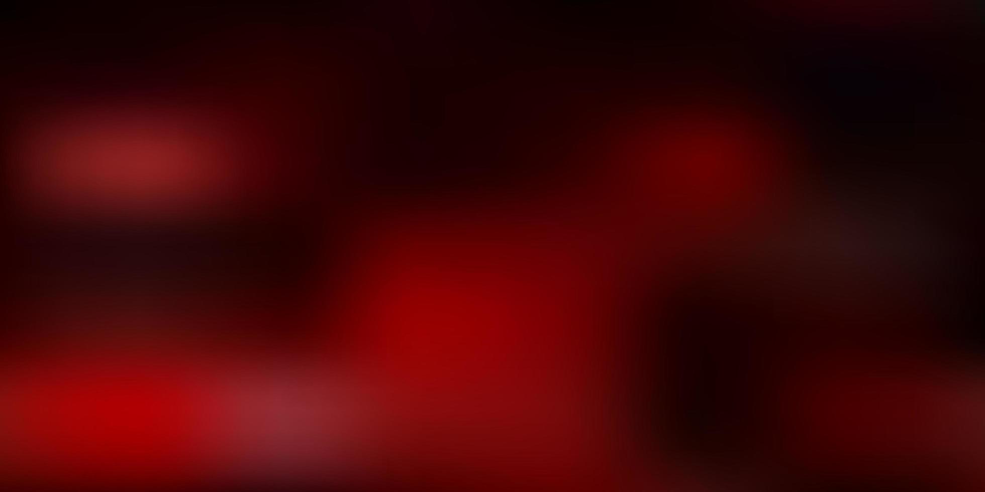 Dark red vector gradient blur background