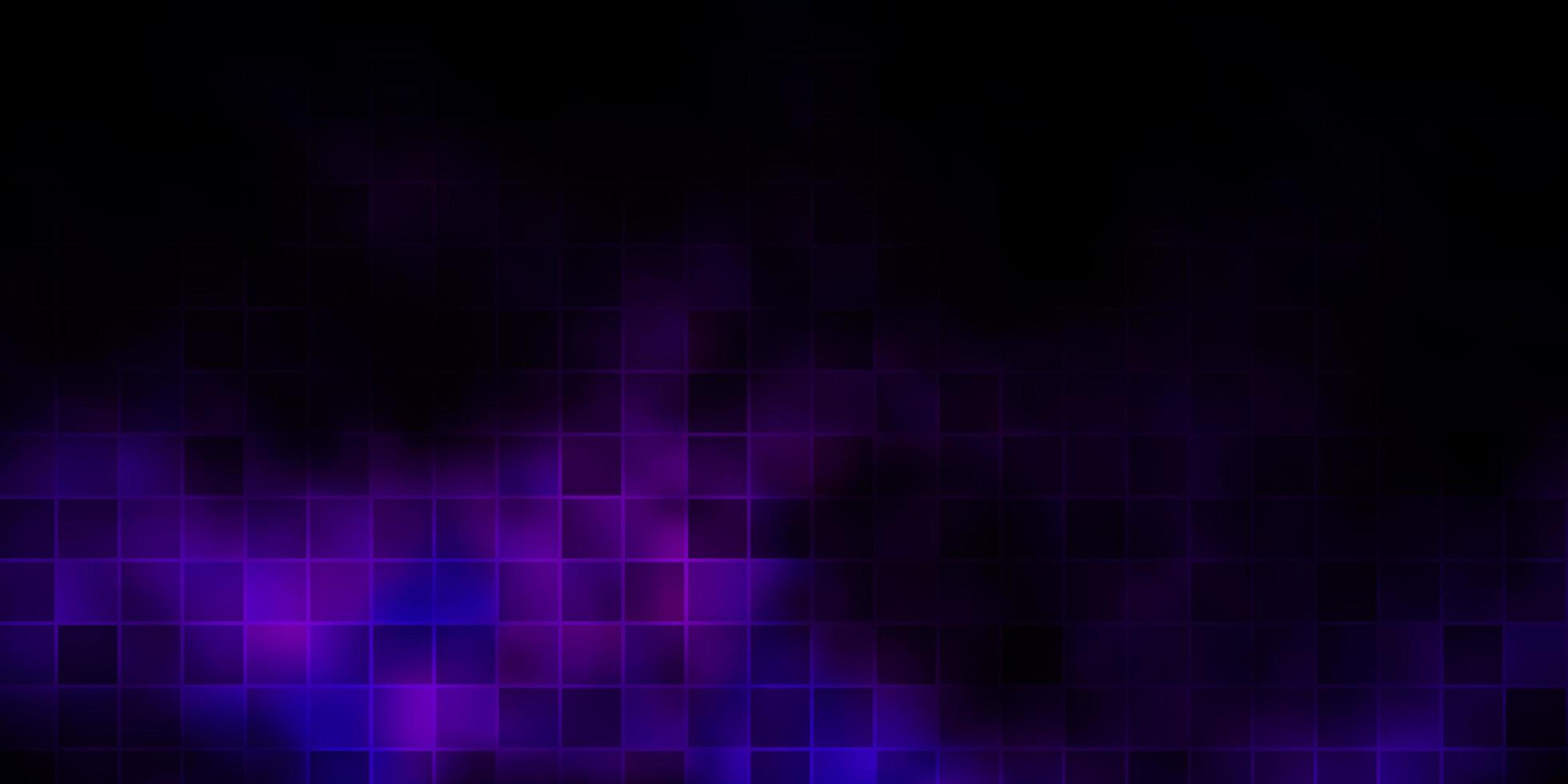Dark Pink vector background with rectangles