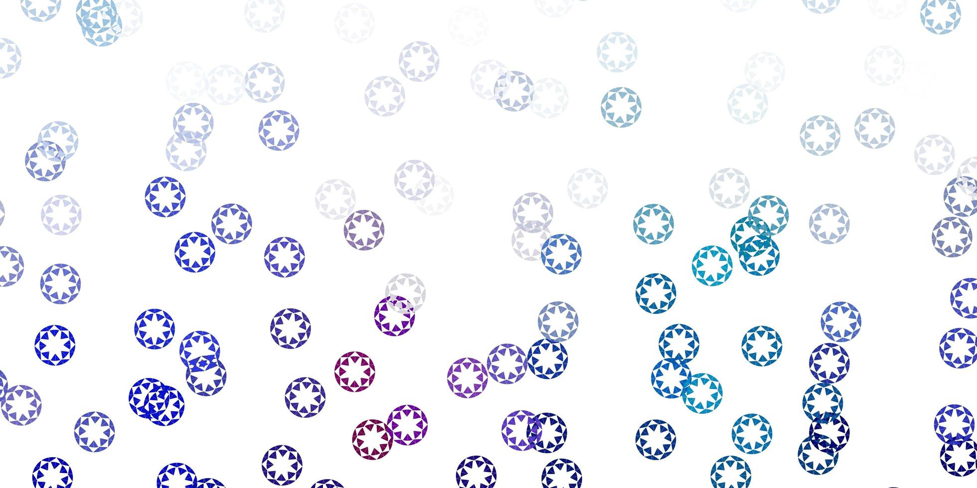 Light blue red vector pattern with spheres