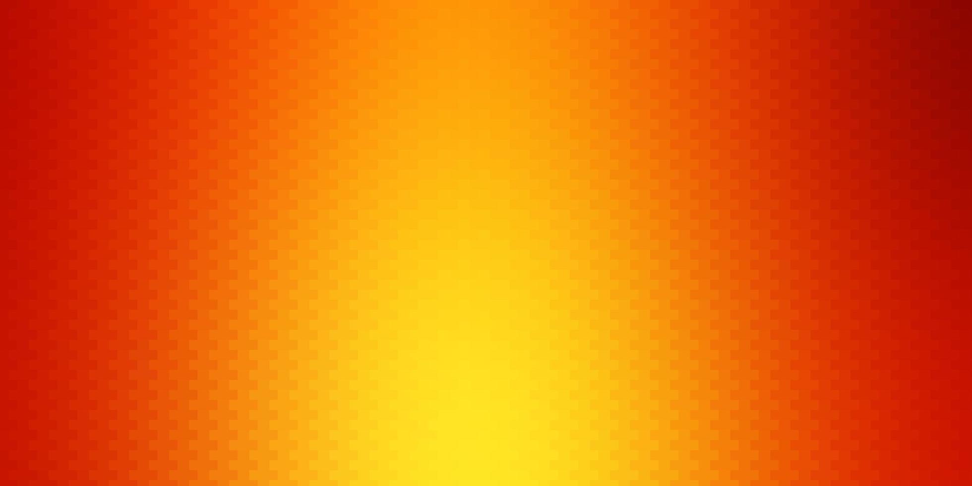 Textura vectorial de color naranja claro en un diseño moderno de estilo rectangular con rectángulos en un diseño de estilo abstracto para la promoción de su negocio vector