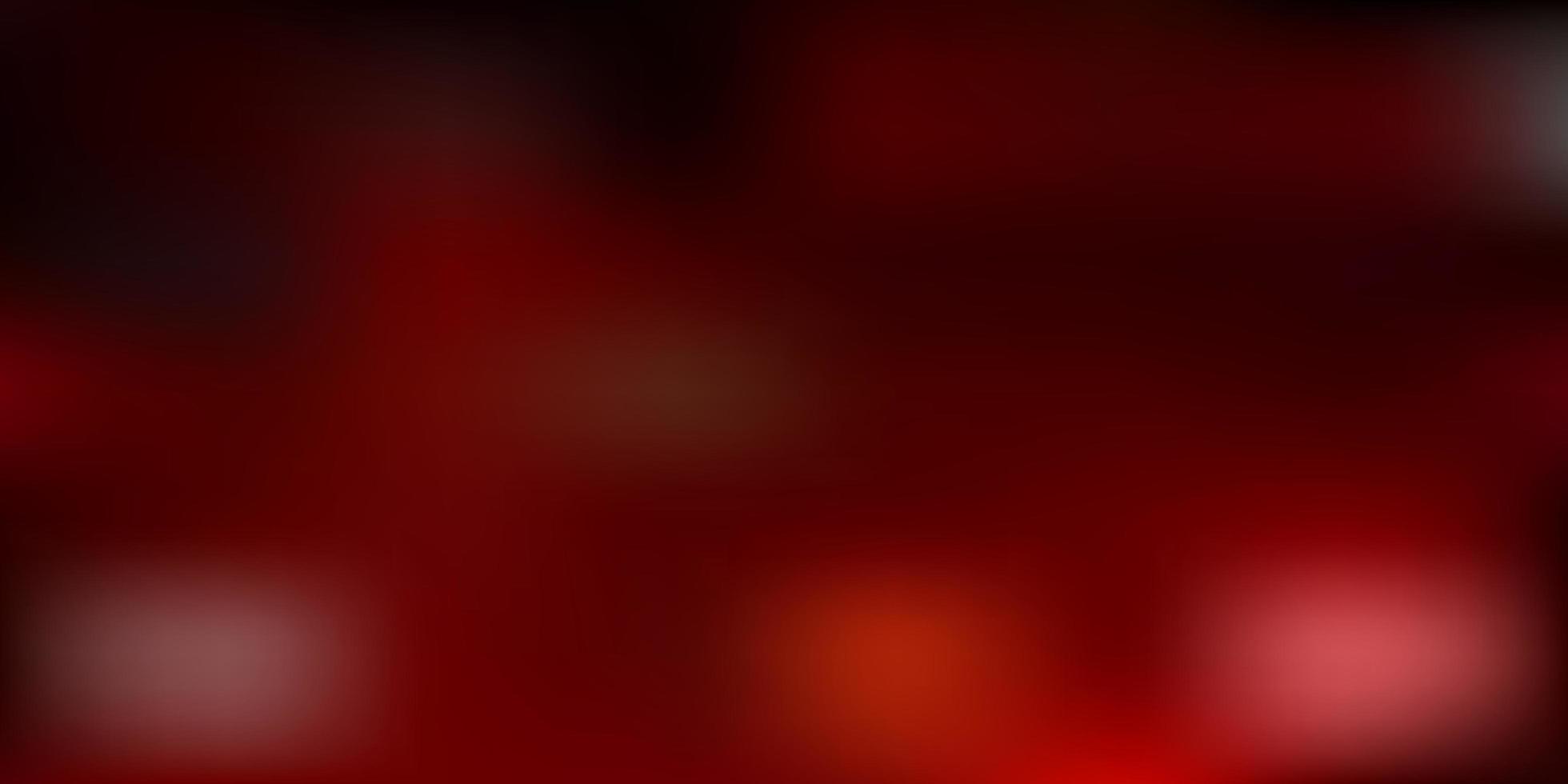Dark orange vector abstract blur background