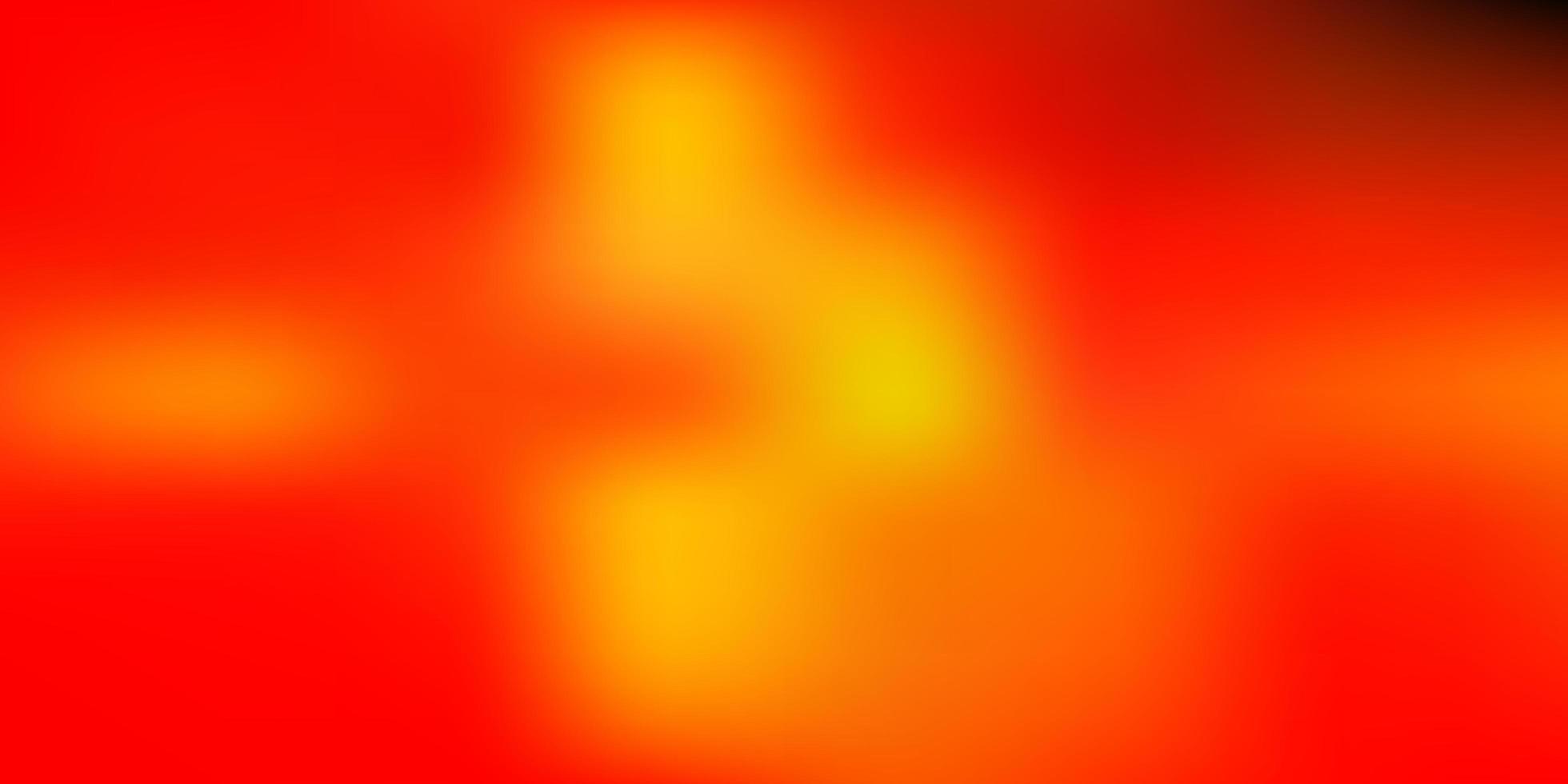 Dark orange vector gradient blur layout