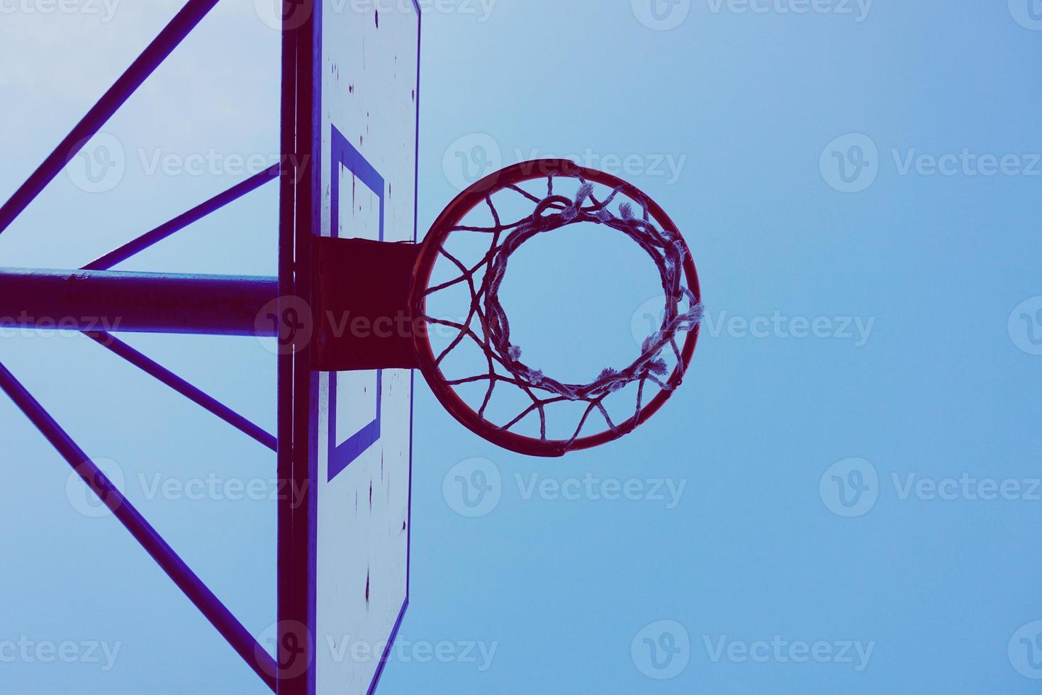 street basketball hoop sport equipment photo