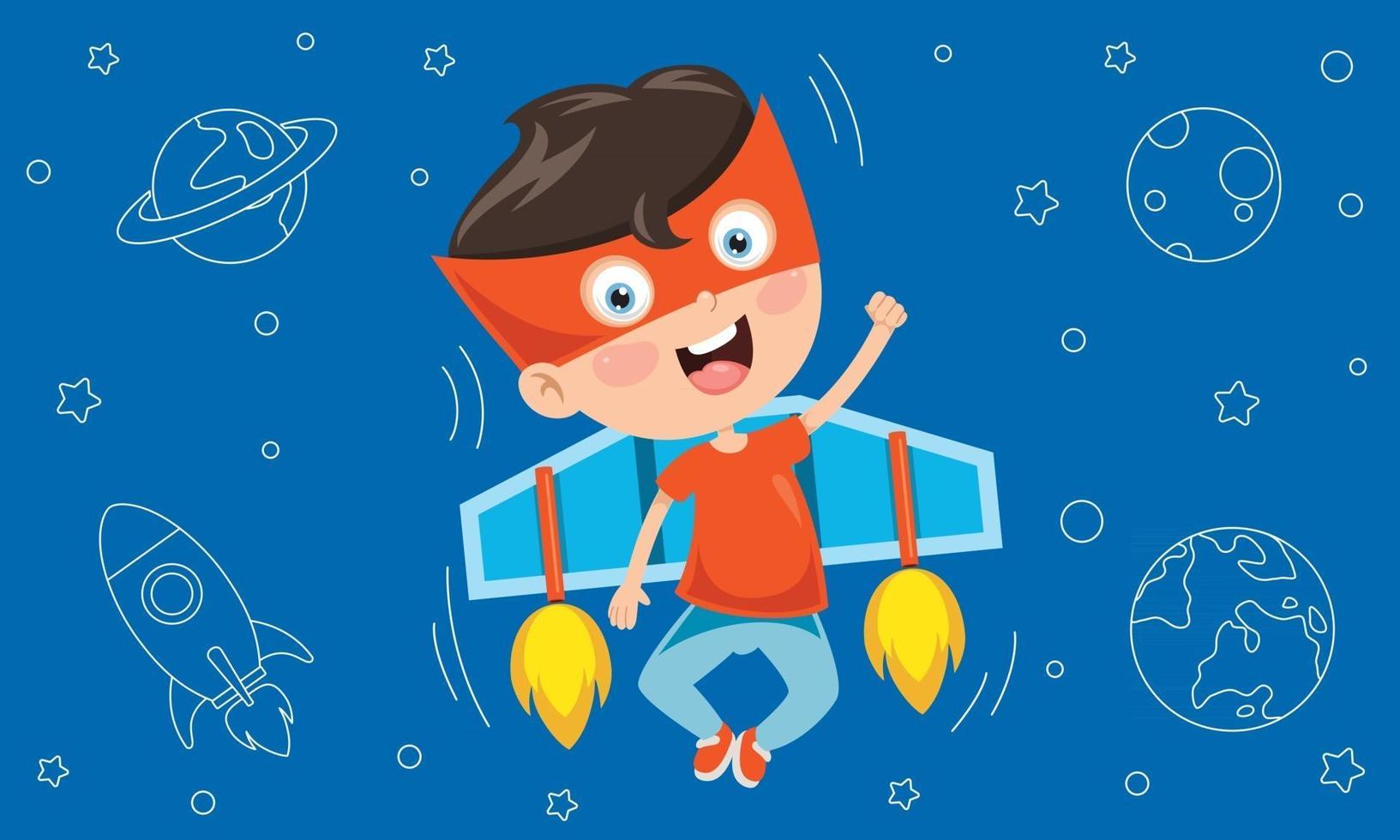 Concept Design For Creative Thinking vector