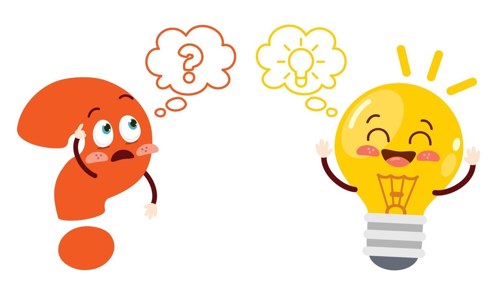 Concept Design For Creative Thinking vector