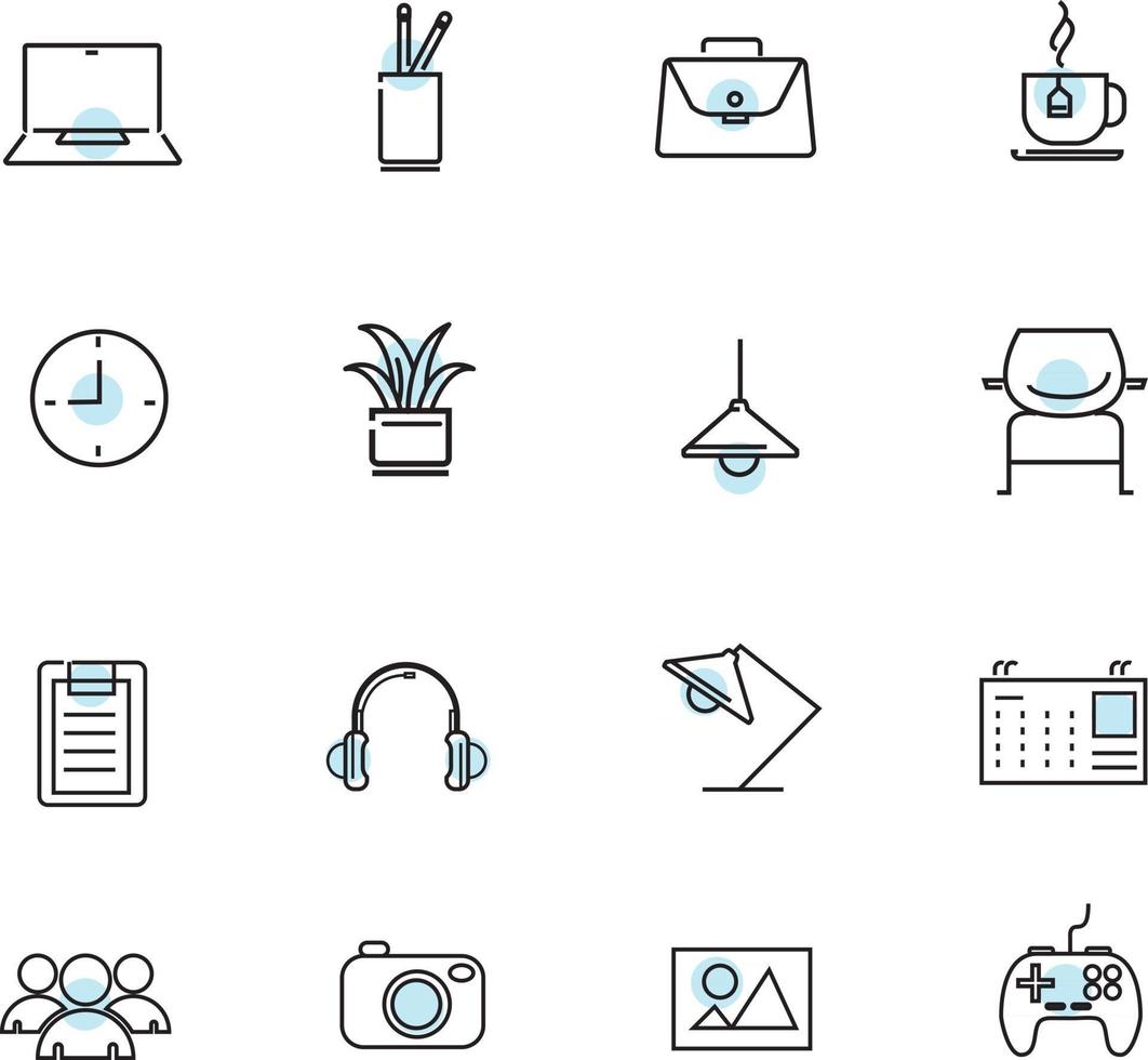 WORKSPACE ICON DESIGN vector