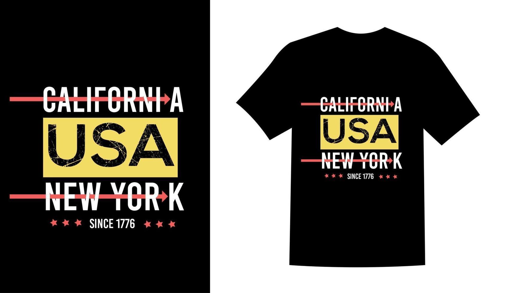 Ilustración de vector de diseño de camiseta de día conmemorativo de Estados Unidos