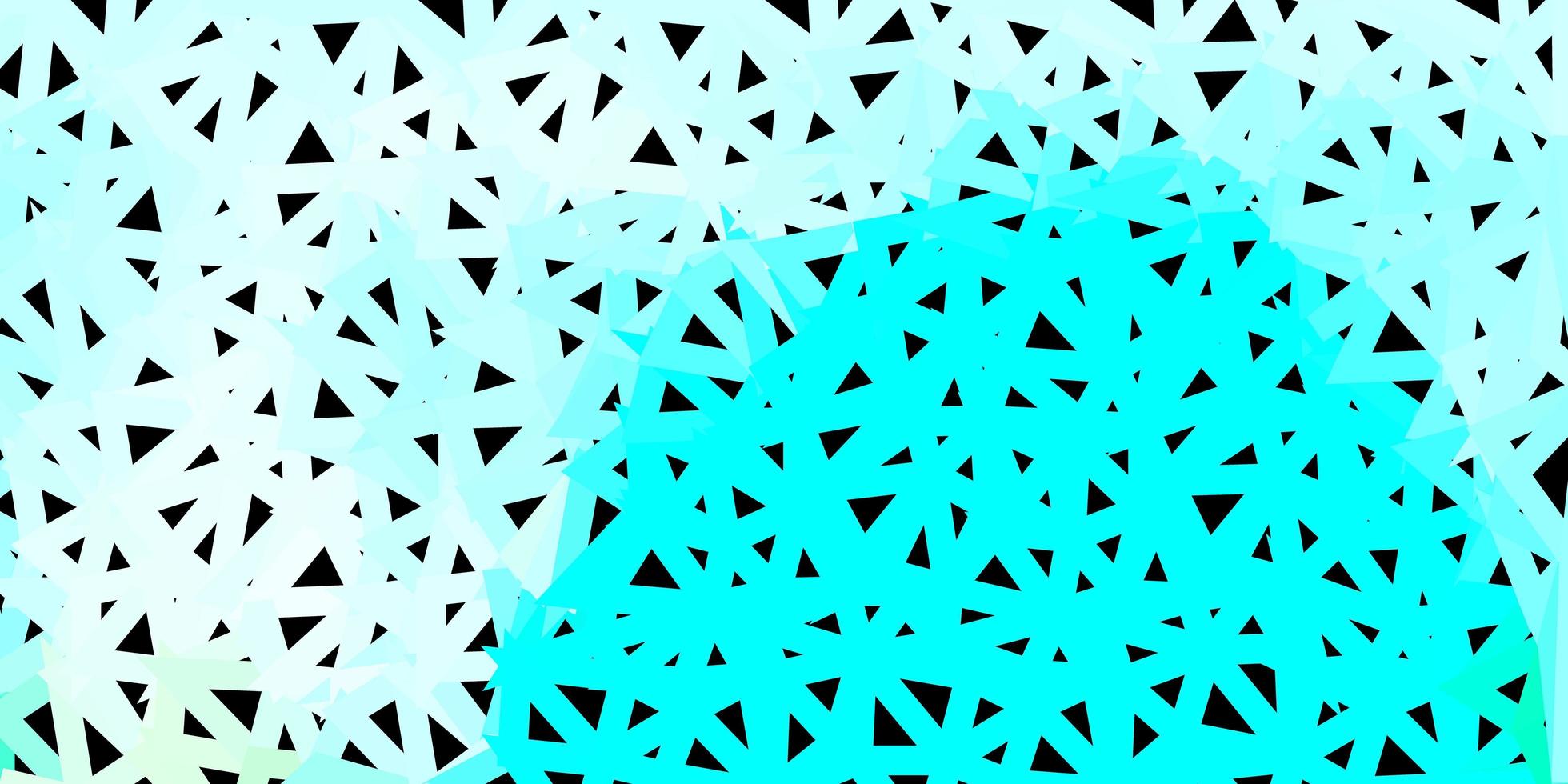 Light blue green vector geometric polygonal design