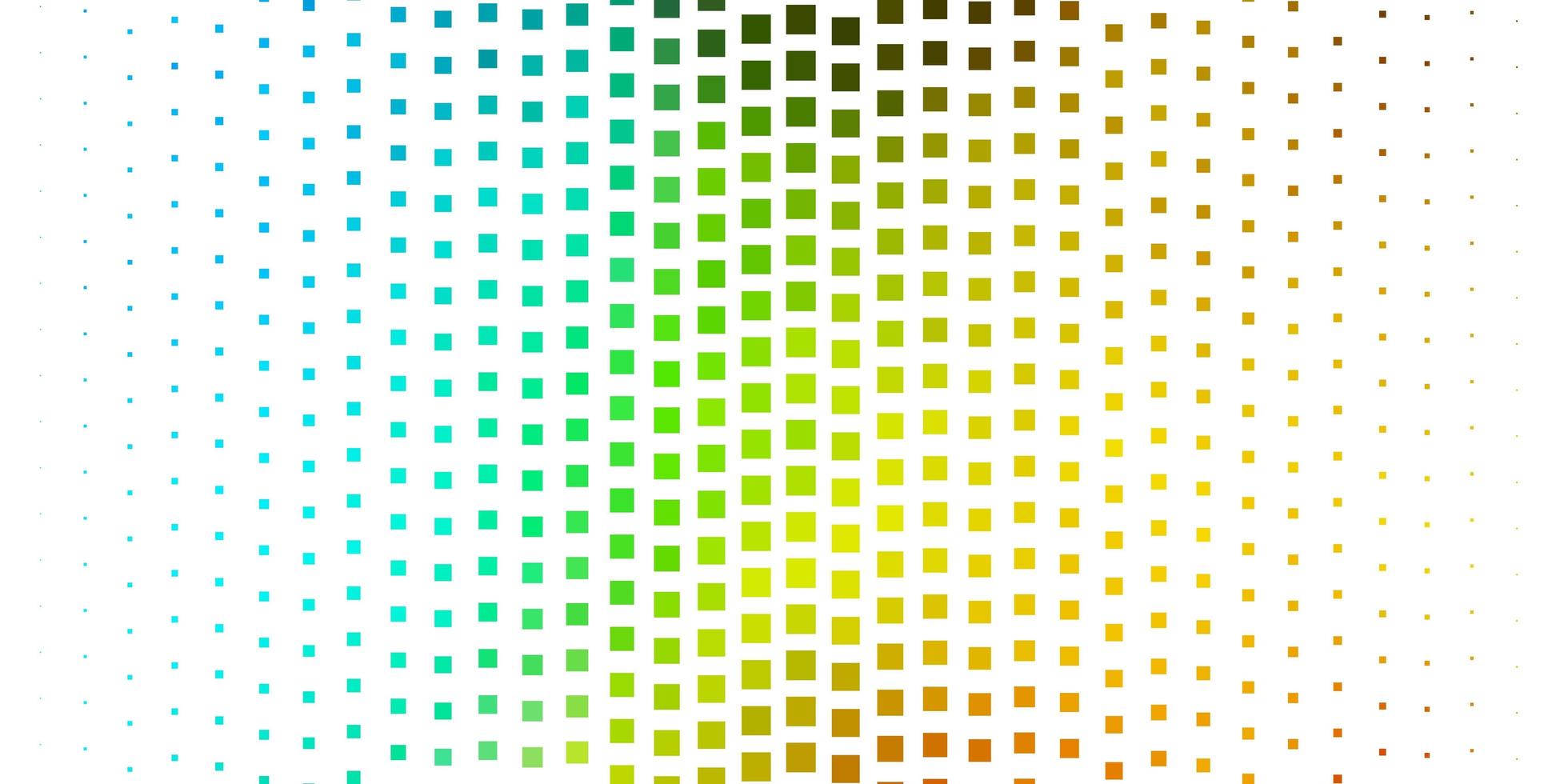 Light Blue Yellow vector template in rectangles Colorful illustration with gradient rectangles and squares Template for cellphones