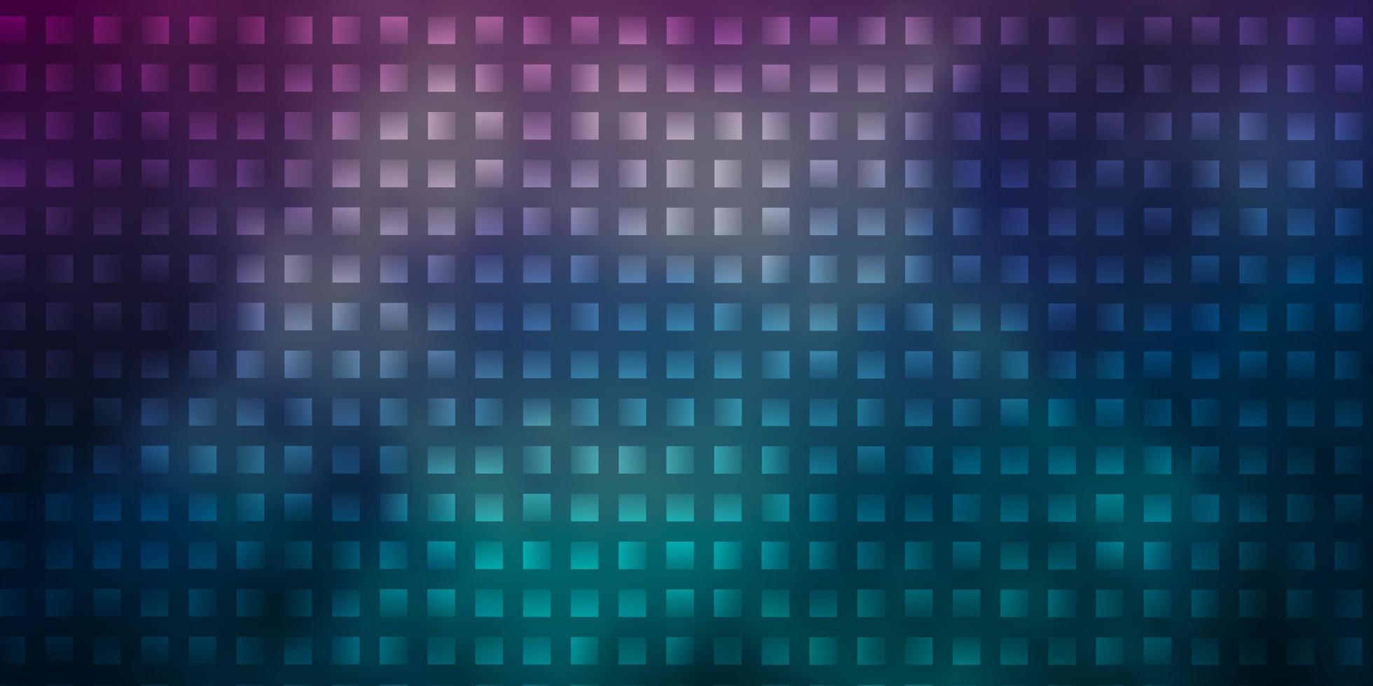 Dark Blue Red vector backdrop with rectangles