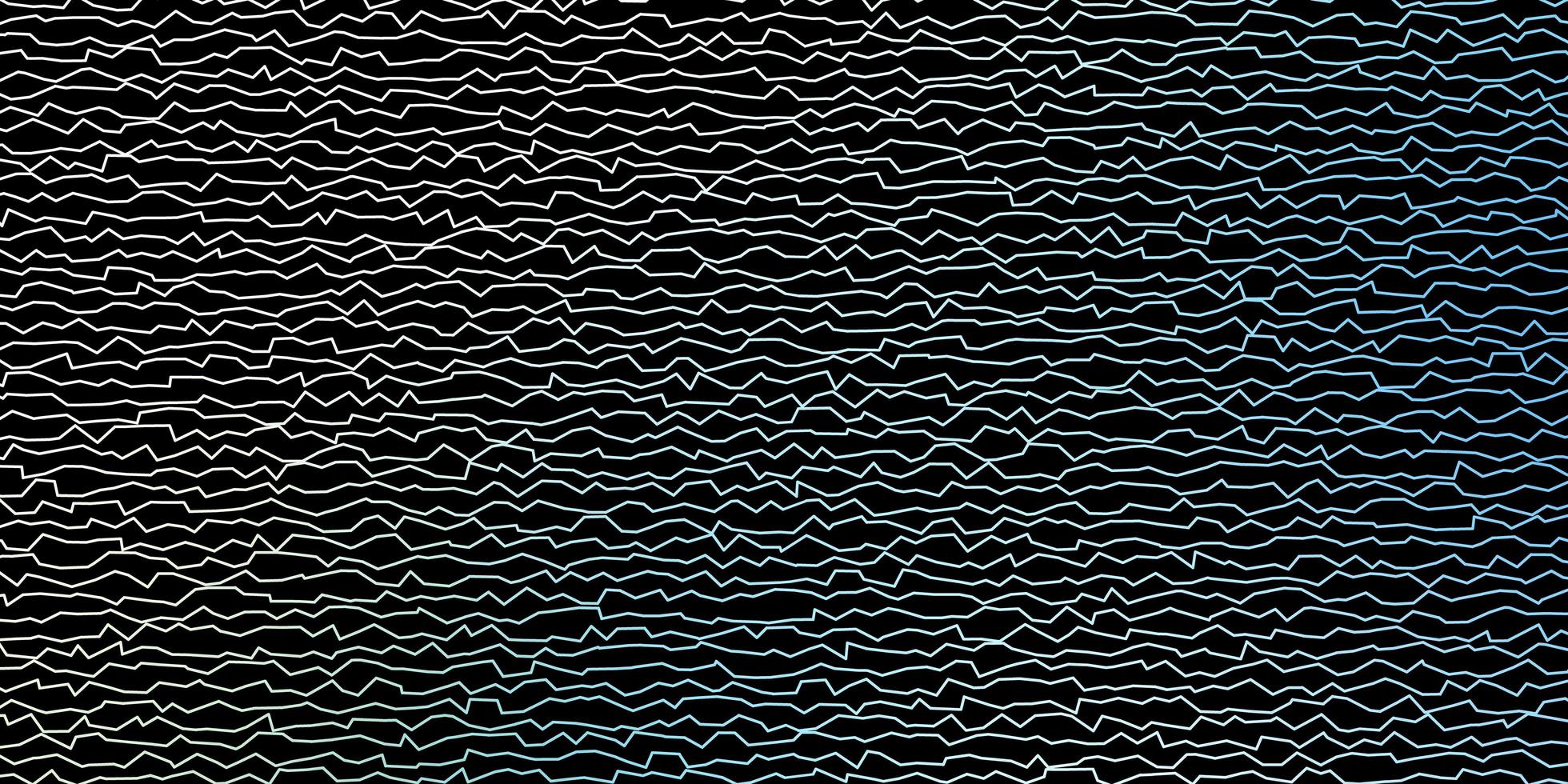 Dark Blue Green vector template with lines Abstract illustration with gradient bows Pattern for ads commercials