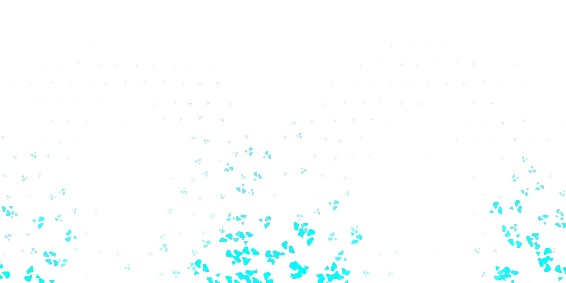 Light pink blue vector backdrop with chaotic shapes