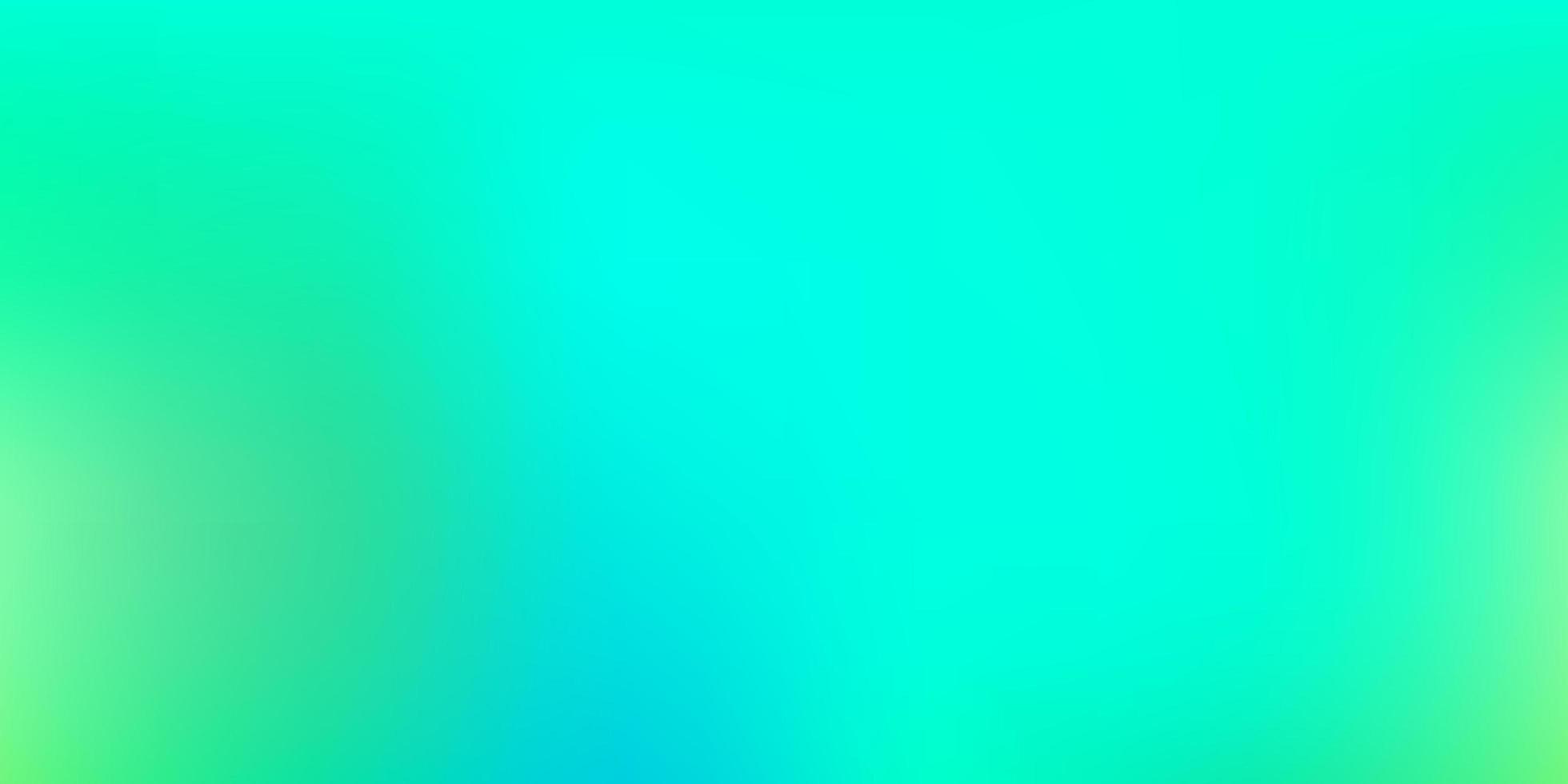 Light Green vector gradient blur template