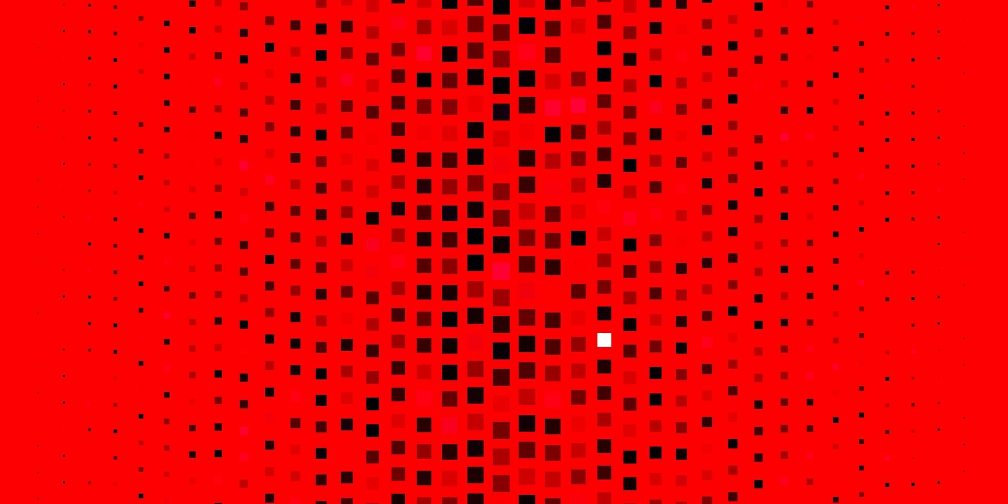 diseño de vector rojo claro con líneas rectángulos nueva ilustración abstracta con patrón de formas rectangulares para páginas de destino de sitios web