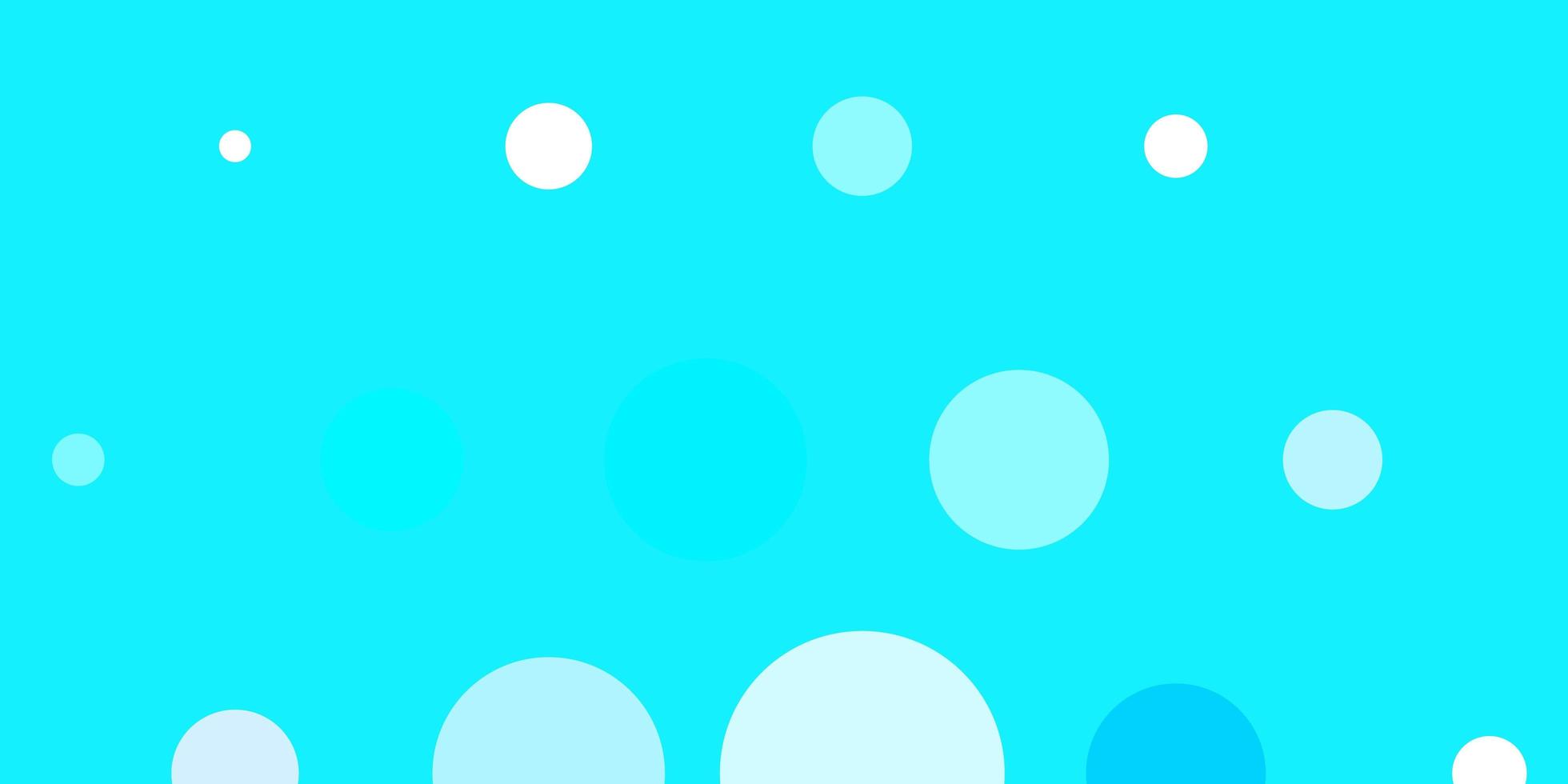 Fondo de vector azul rosa claro con puntos brillo ilustración abstracta con diseño de gotas de colores para sus comerciales