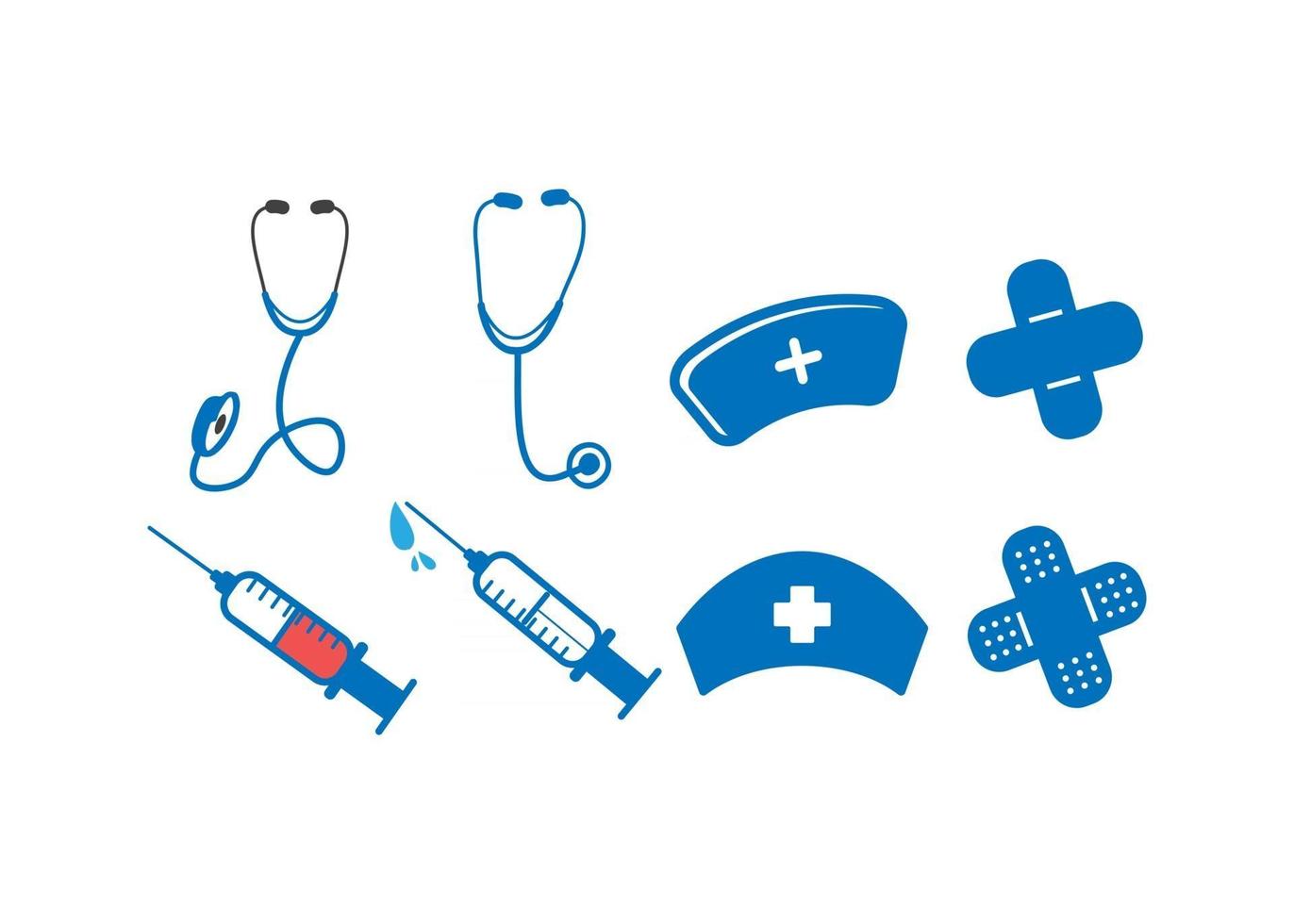 Stethoscope icon design template vector illustration isolated