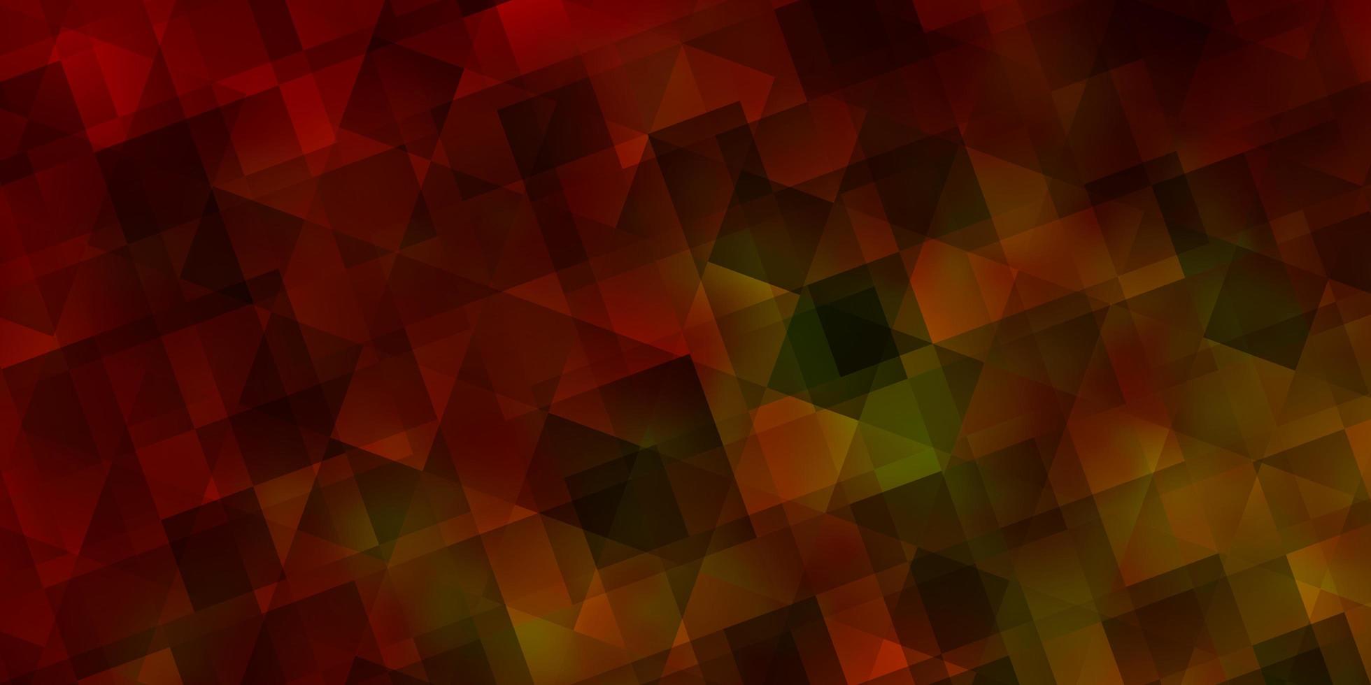 Light Orange vector pattern with polygonal style