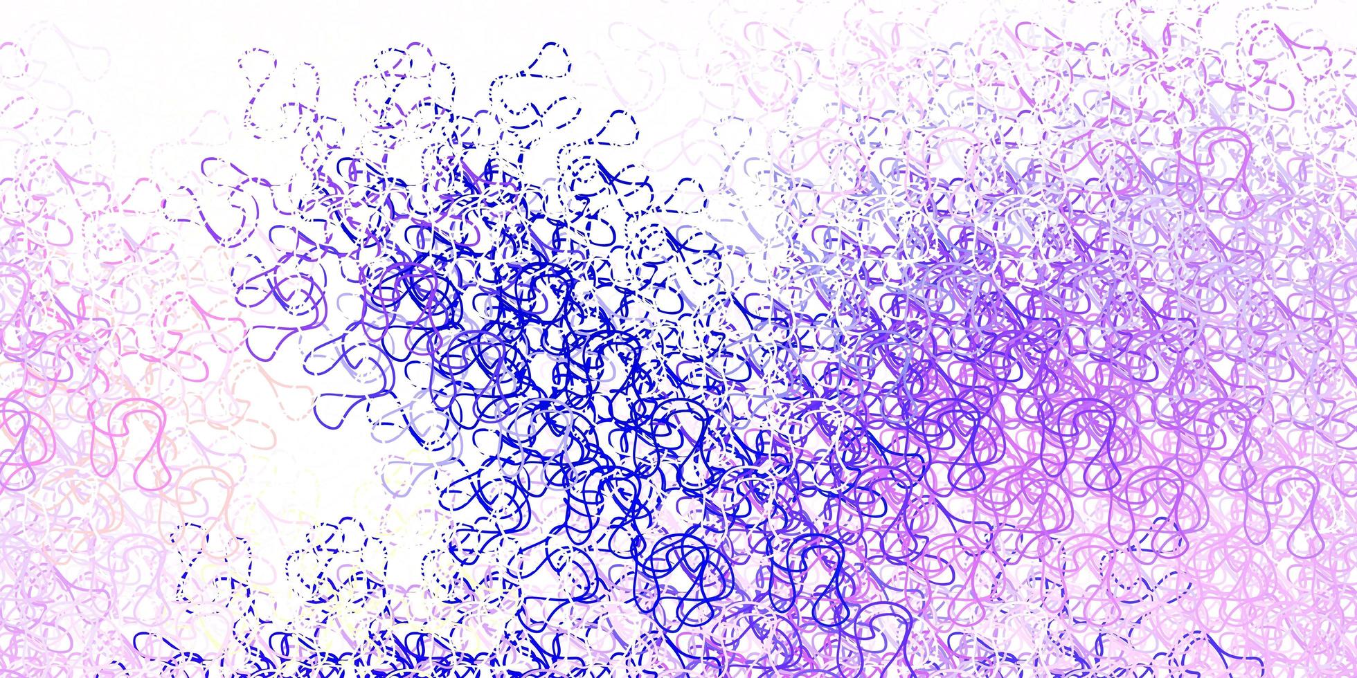 Light blue red vector layout with curves