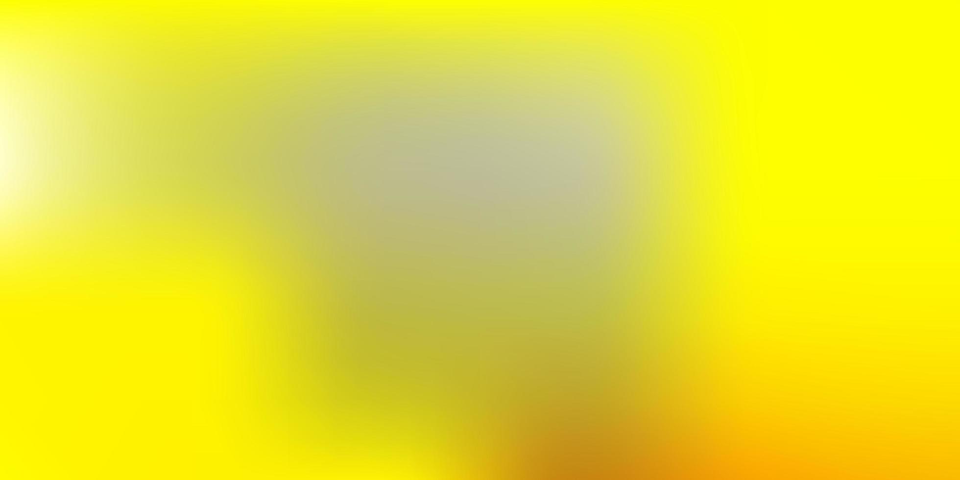 Light Yellow vector blur drawing