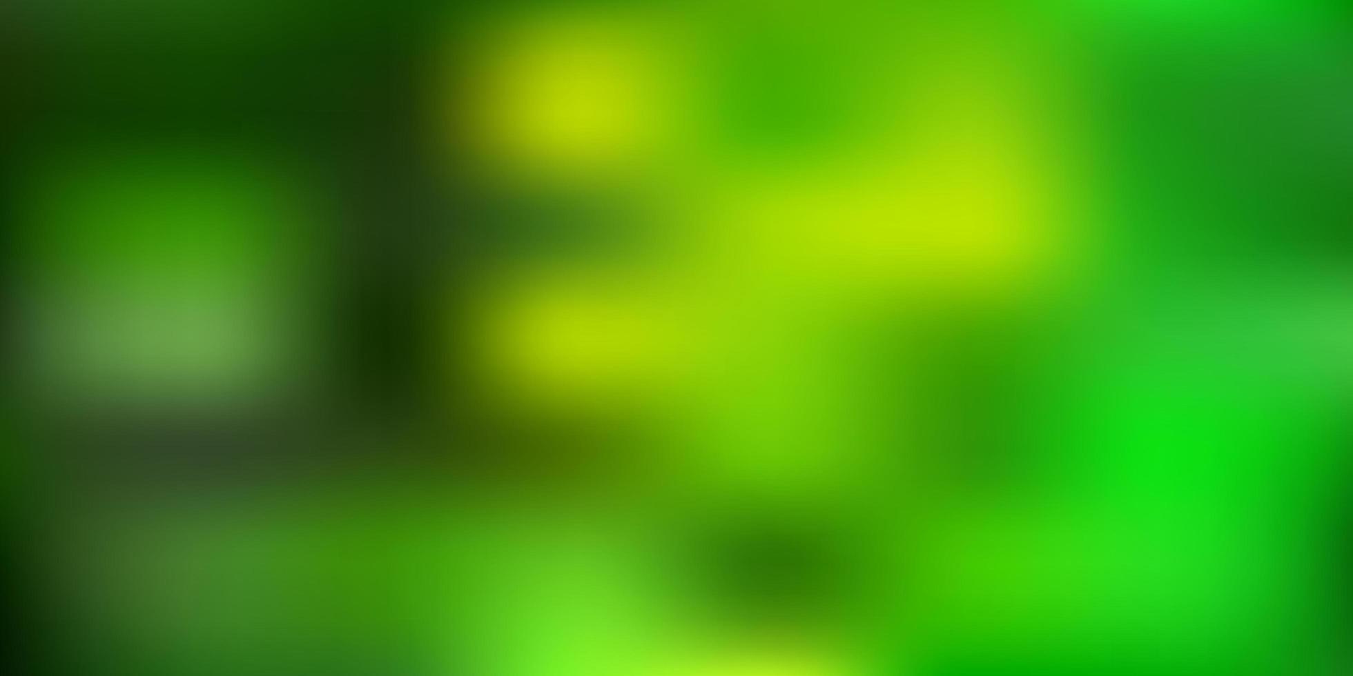 Light green vector gradient blur template