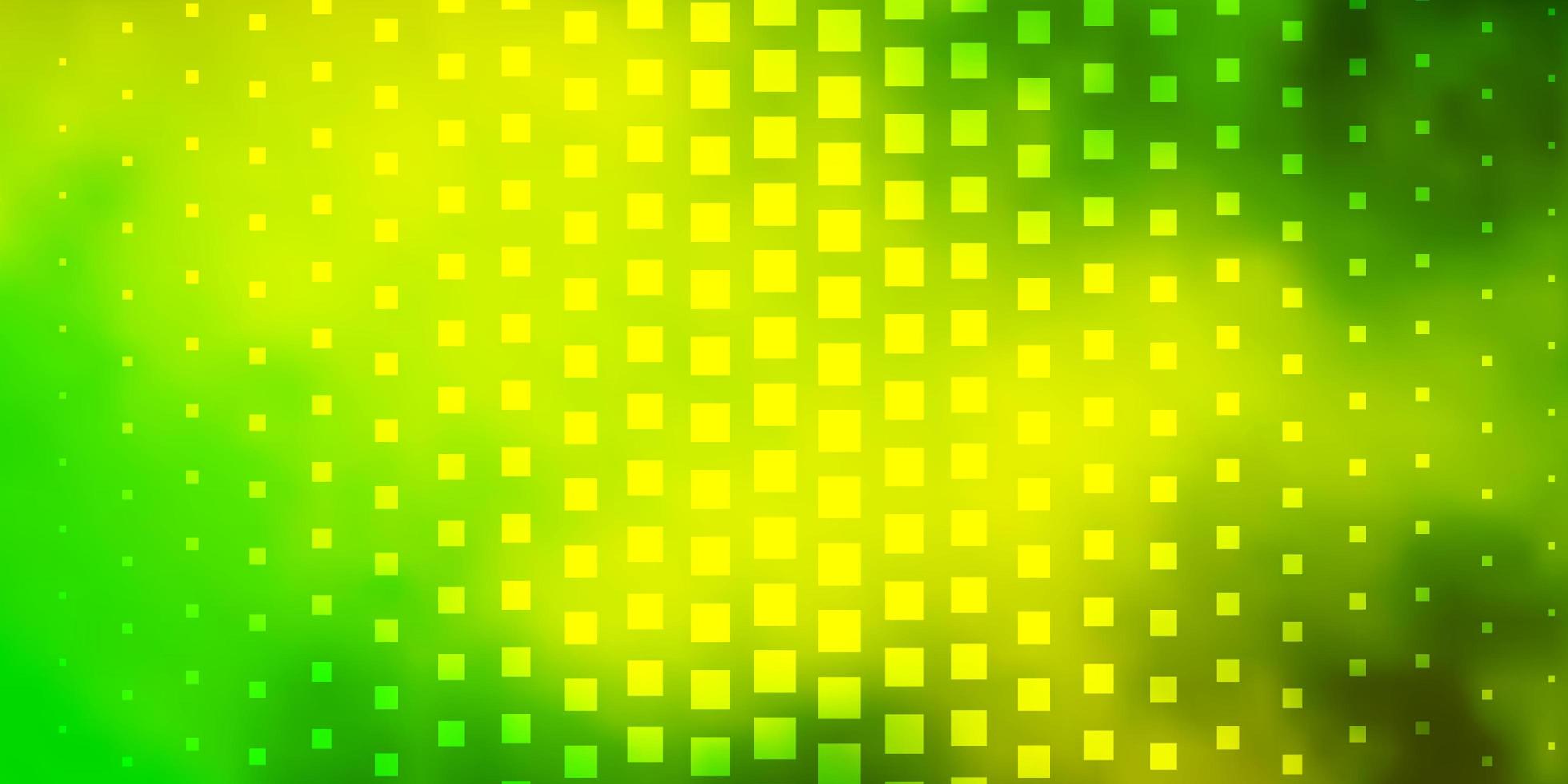 Light Green Yellow vector template in rectangles Illustration with a set of gradient rectangles Pattern for business booklets leaflets