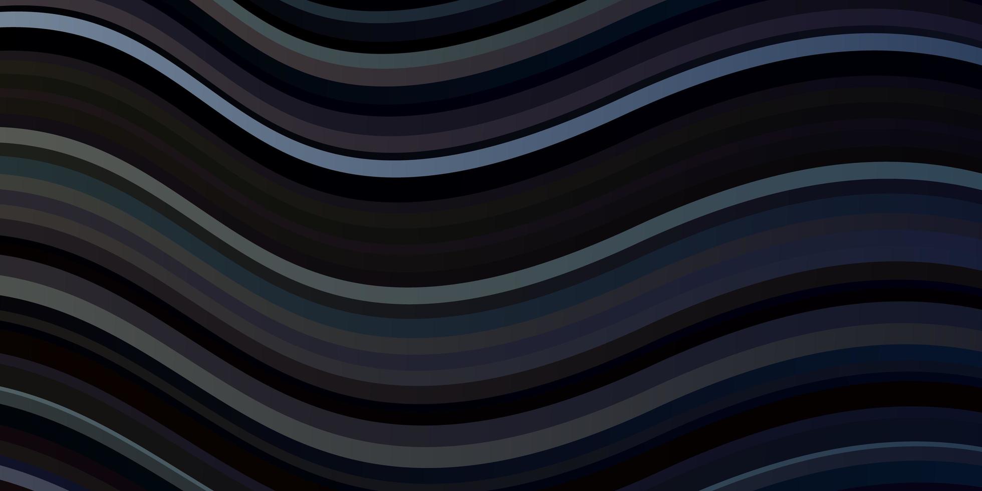 Light Blue Red vector pattern with wry lines Illustration in abstract style with gradient curved Smart design for your promotions