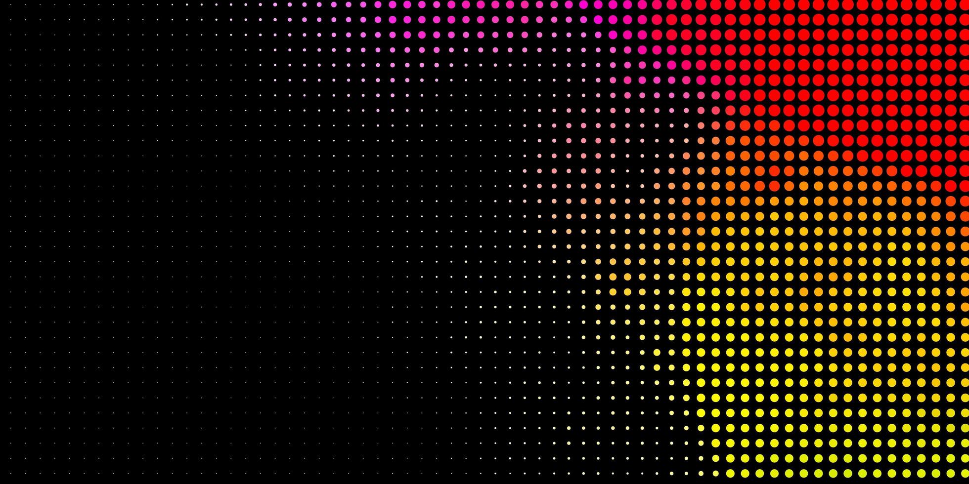 Light Multicolor vector background with spots Abstract decorative design in gradient style with bubbles Pattern for business ads