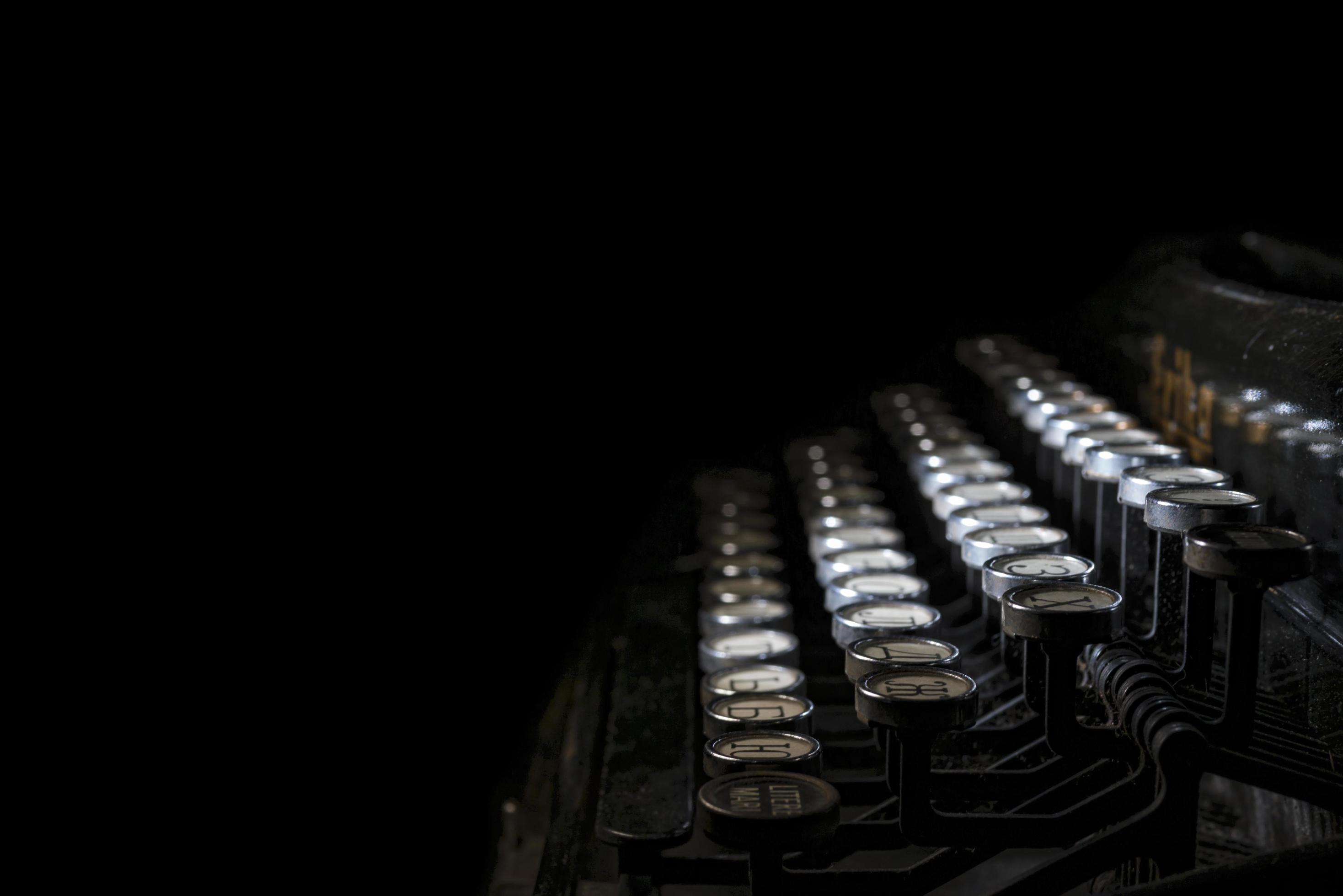 vintage typewriter wallpaper 2545214 Stock Photo at Vecteezy