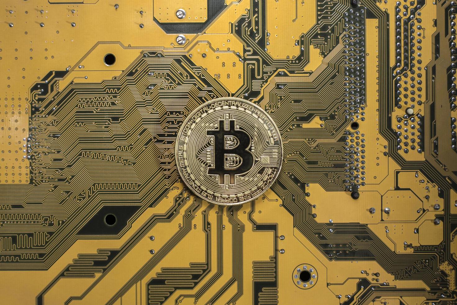 Crypto currency bitcoin wallpaper photo