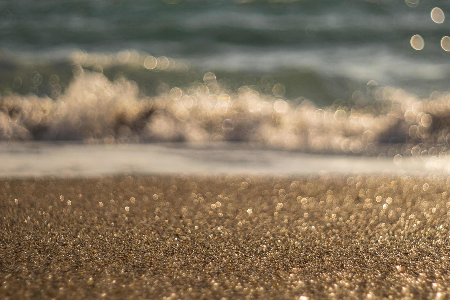 sea surf summer and beach bokeh wallpaper photo