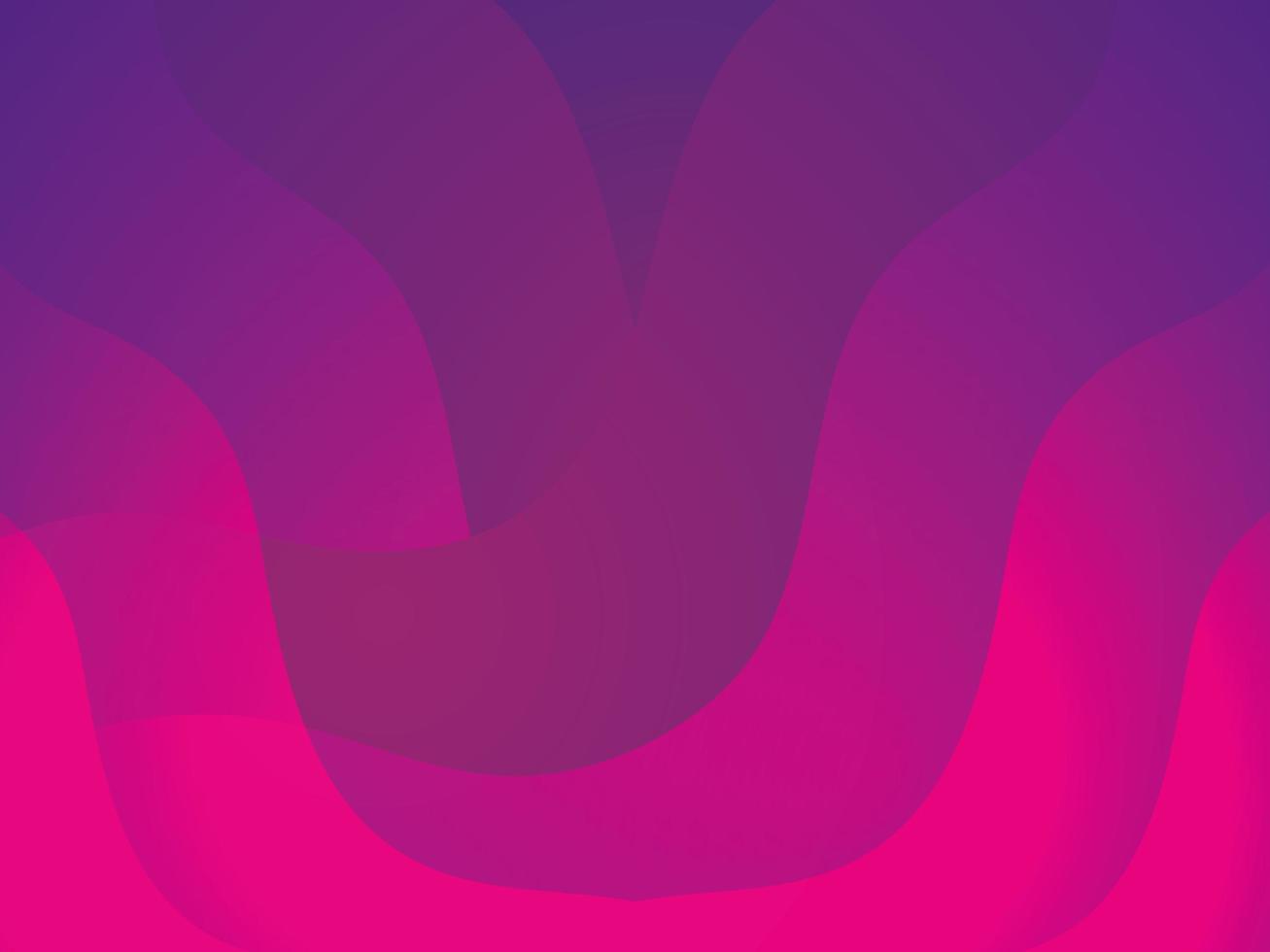 waves background pink and purple colors vector