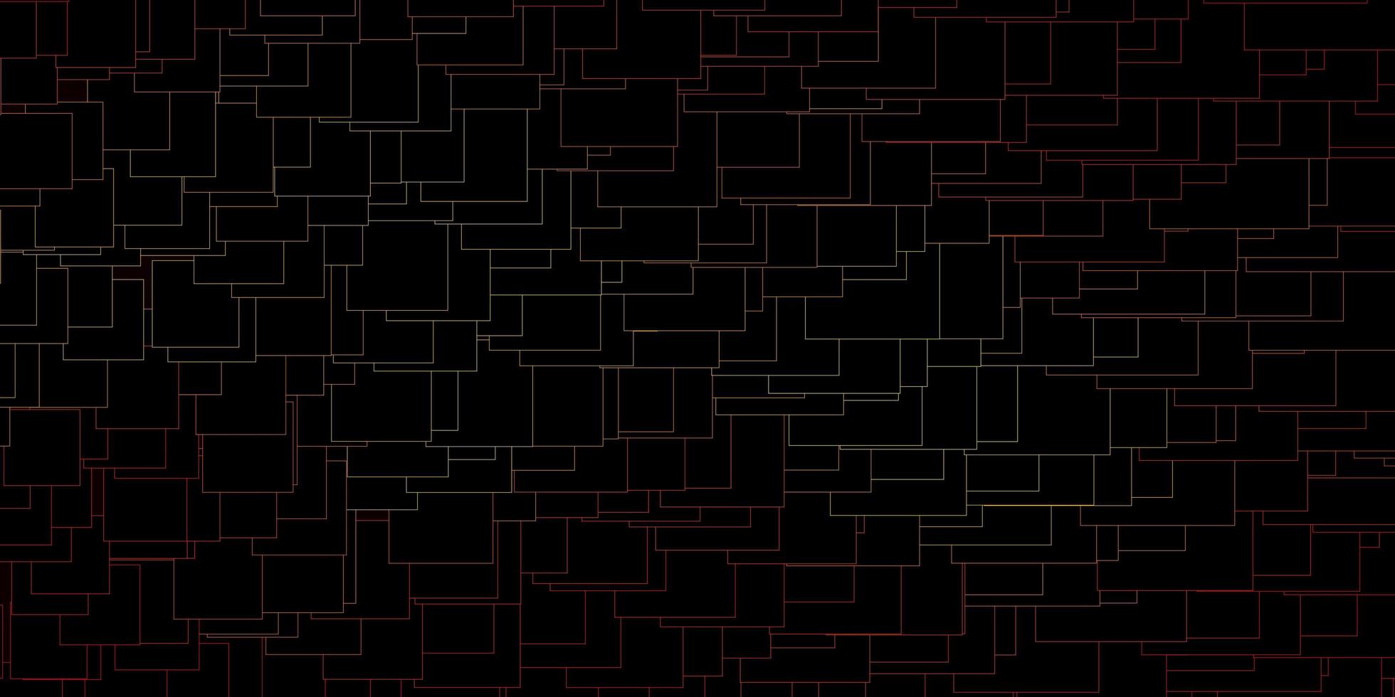 Dark Orange vector pattern in square style Modern design with rectangles in abstract style Design for your business promotion