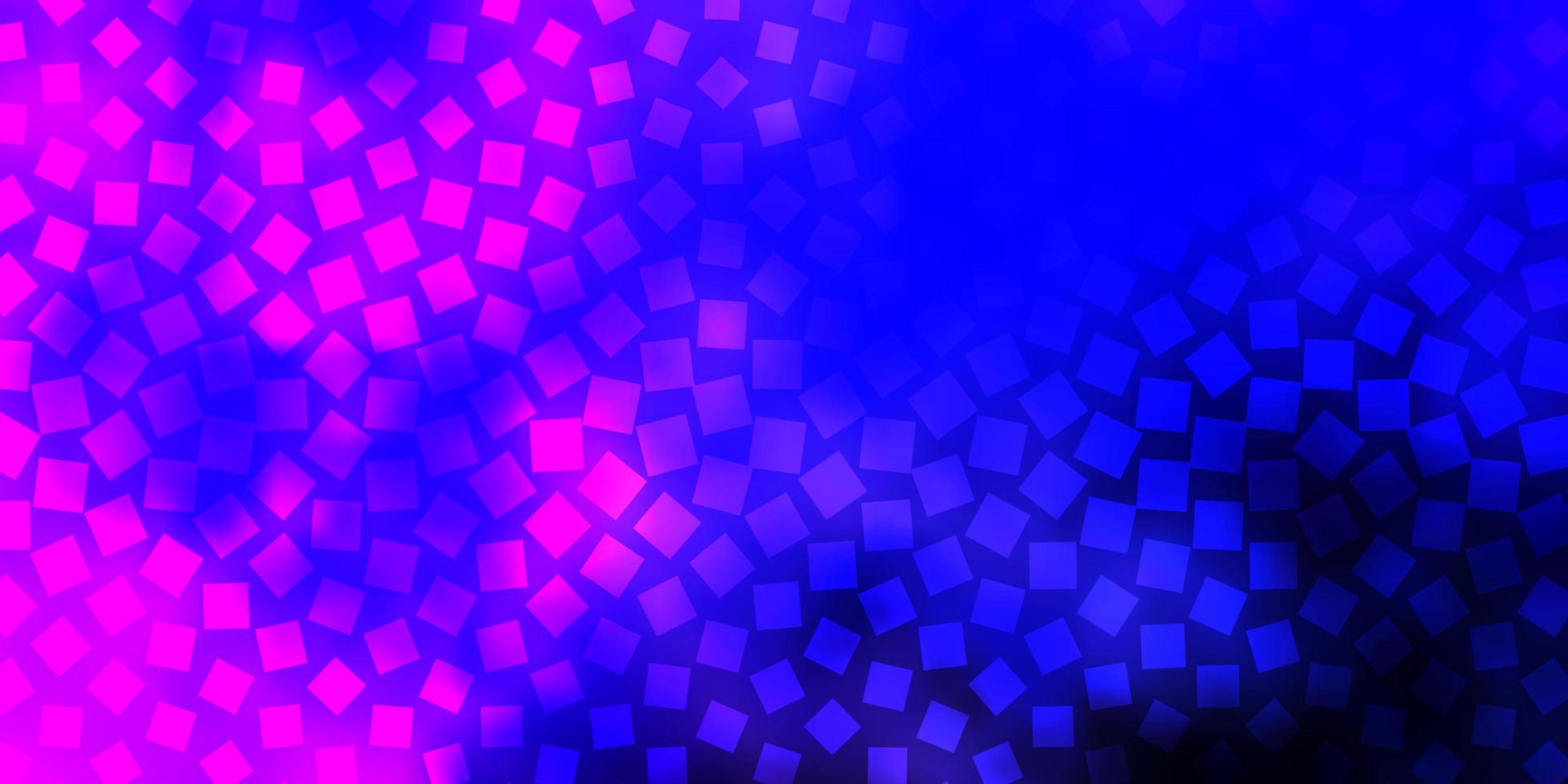 Dark Pink Blue vector backdrop with rectangles Abstract gradient illustration with rectangles Pattern for websites landing pages