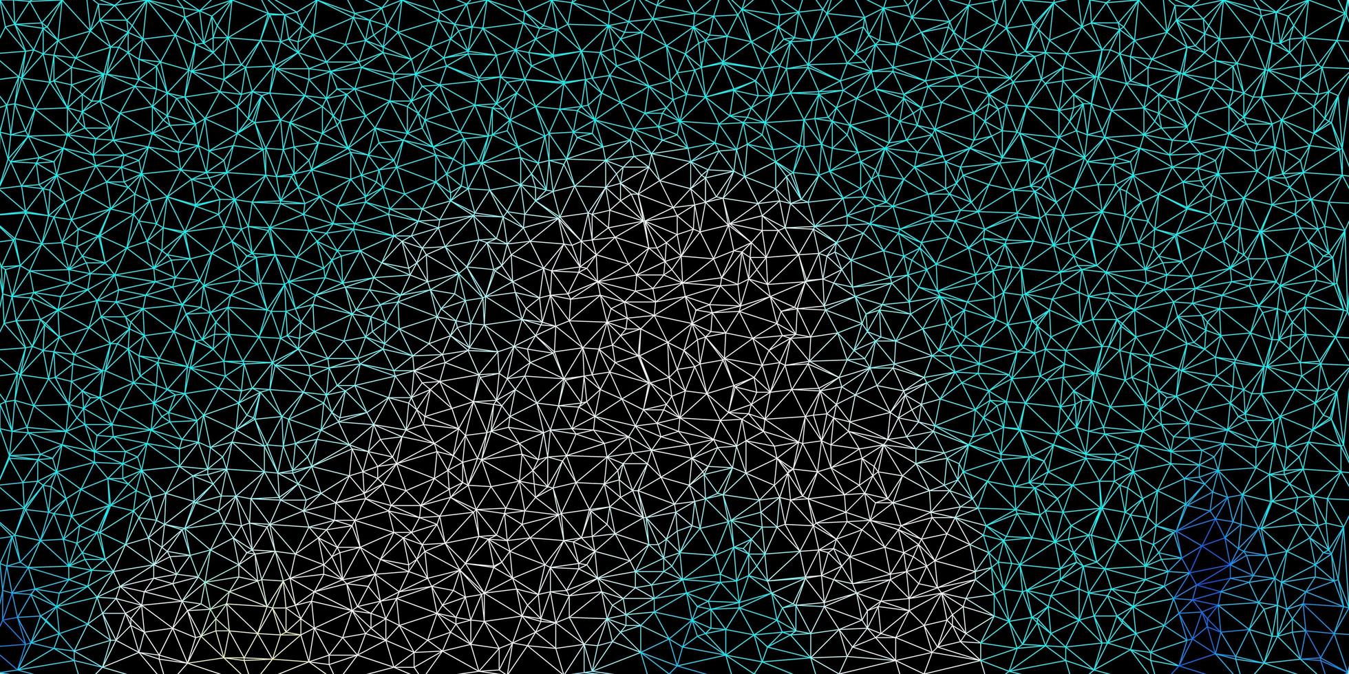 Light blue yellow vector gradient polygon design
