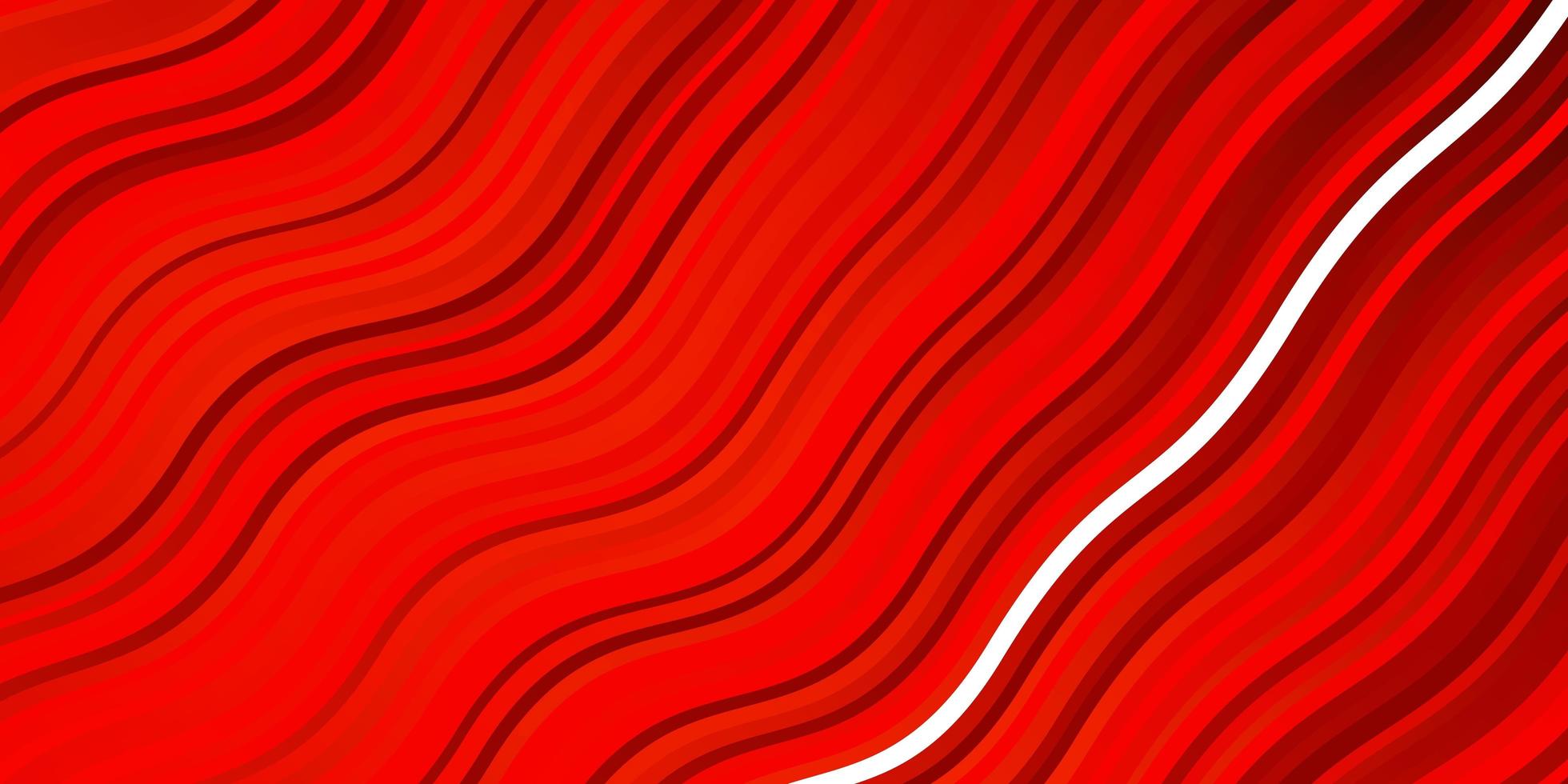 Light Red vector background with bent lines Abstract gradient illustration with wry lines Design for your business promotion