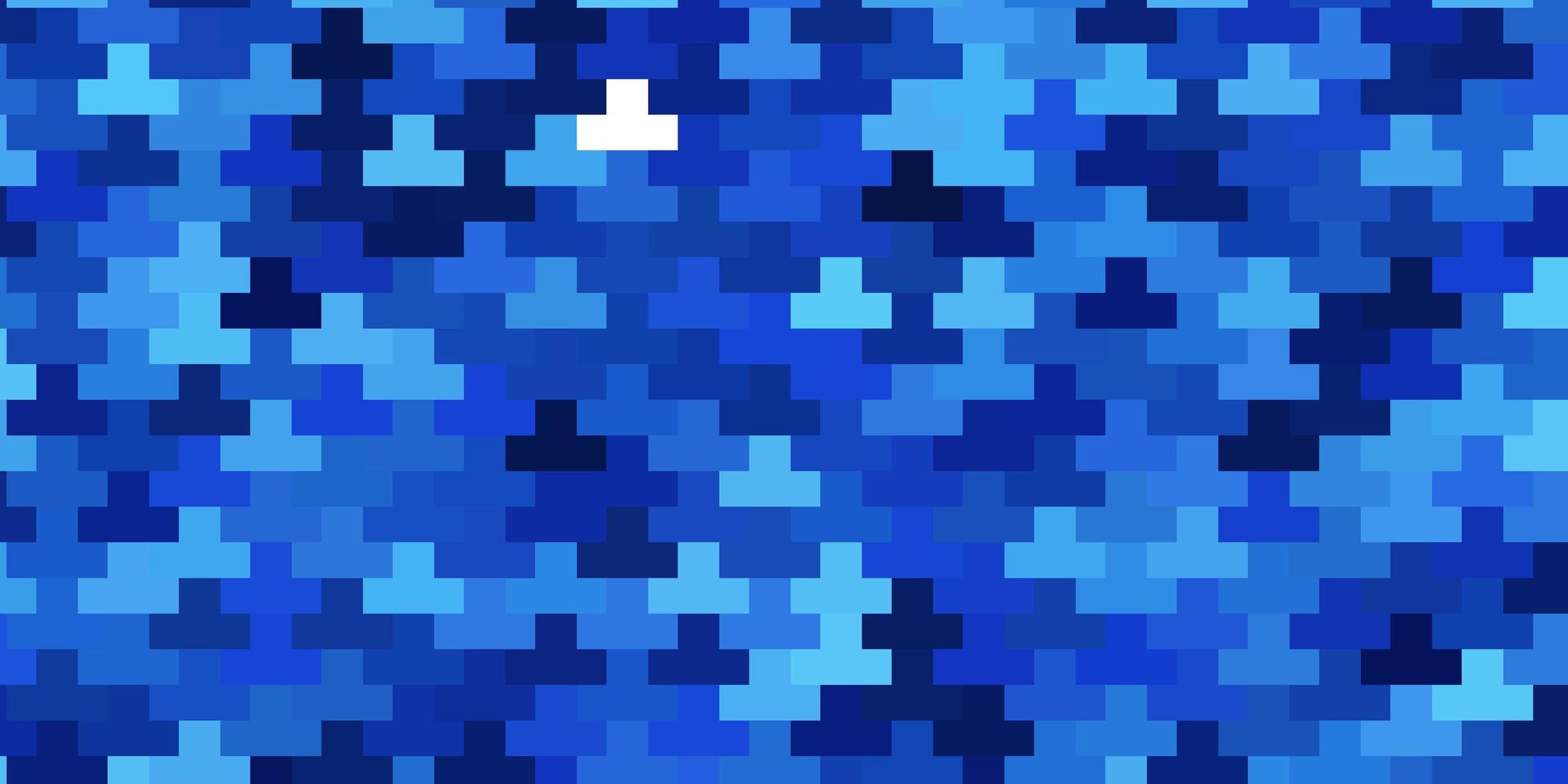Fondo de vector azul claro en rectángulos de estilo poligonal con degradado colorido en patrón de fondo abstracto para páginas de destino de sitios web