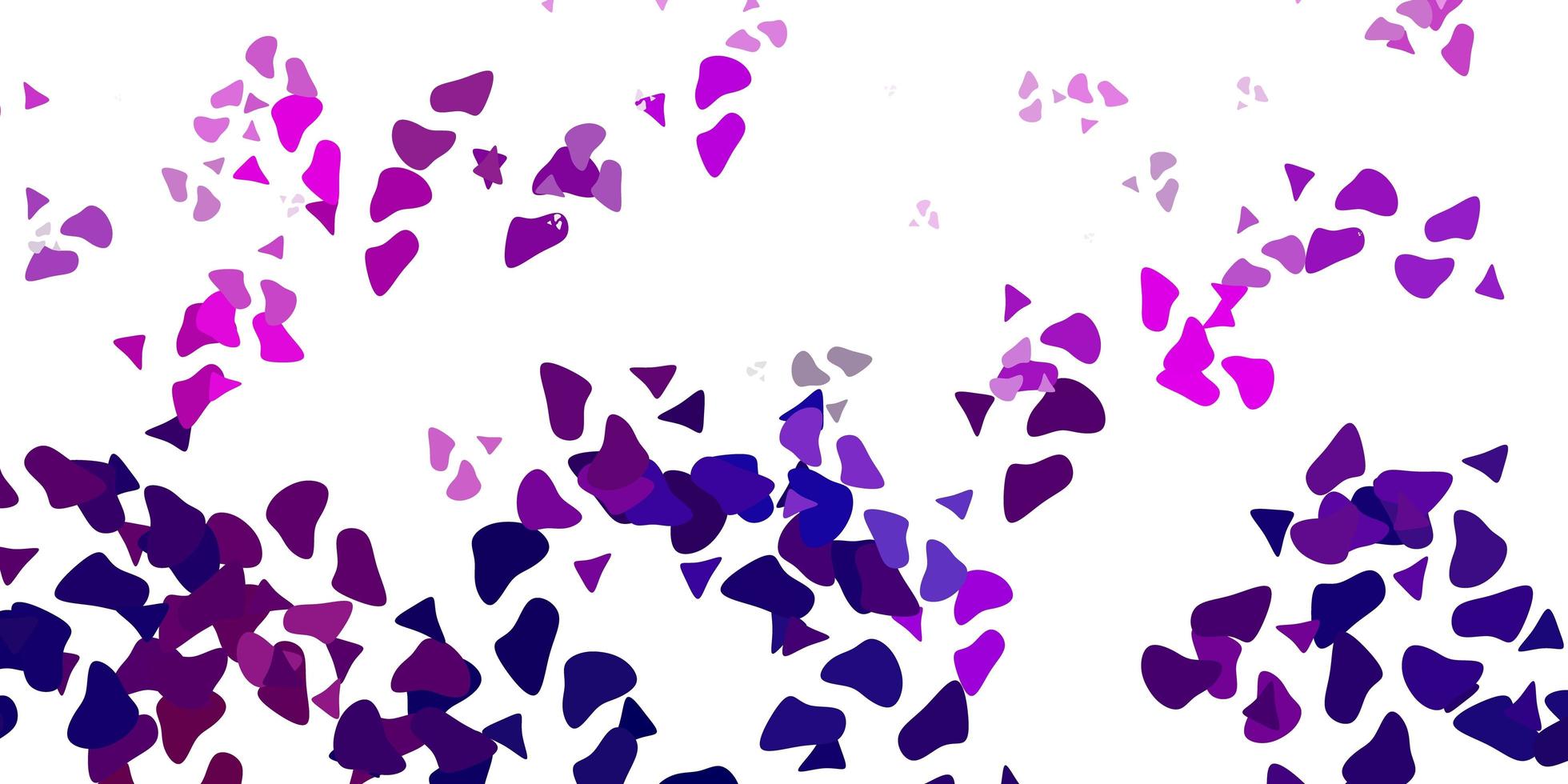 Light pink vector template with abstract forms
