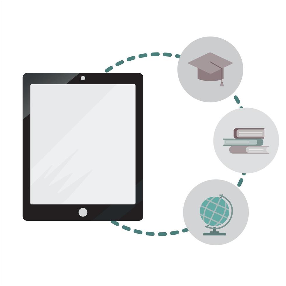 Concept for distance learning vector