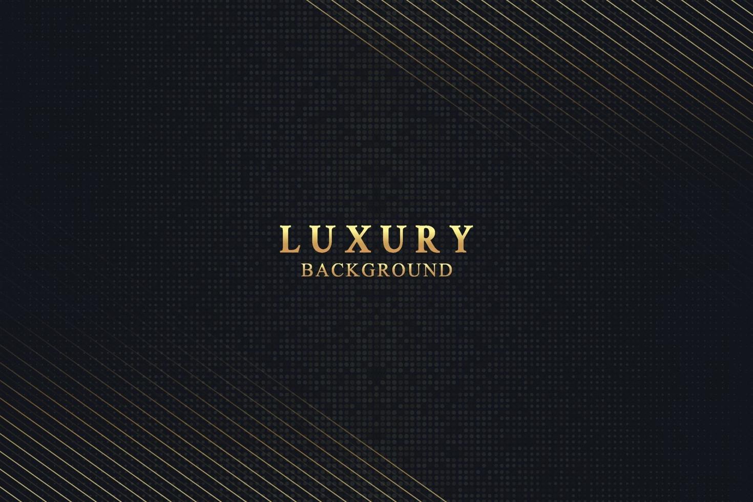 Elegant luxury background concept with black and gold texture vector