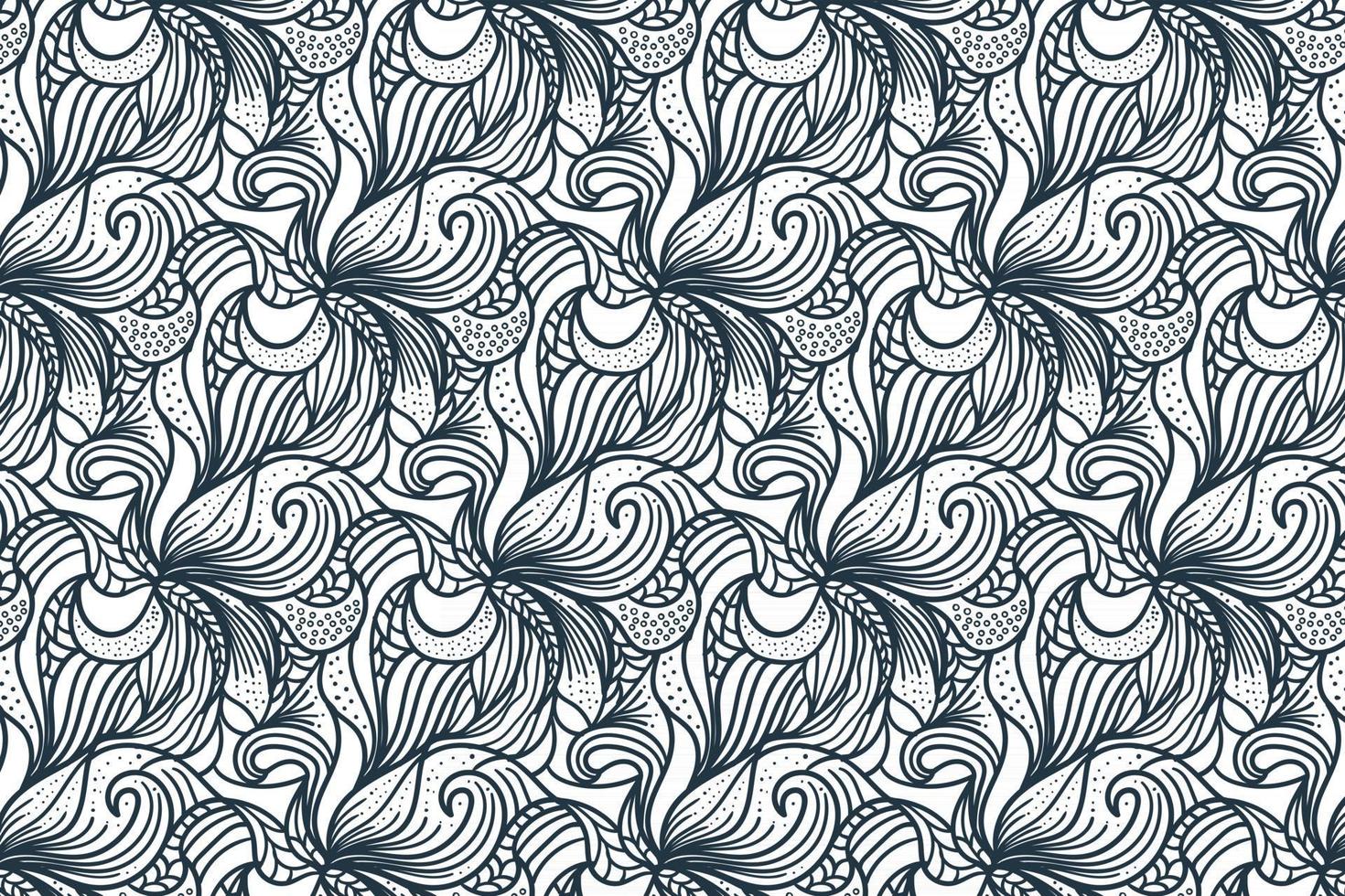 vector patrón ornamental decorativo tribal de patrones sin fisuras