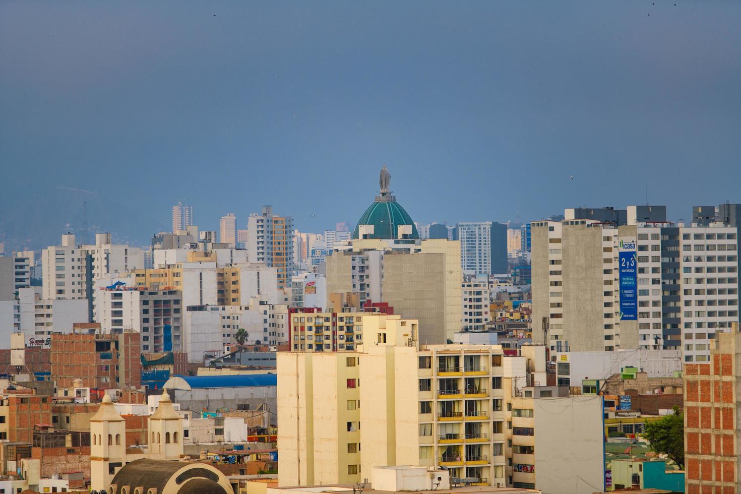 Palaces between the districts of Magdalena de Mar and San Miguel in Lima Peru photo