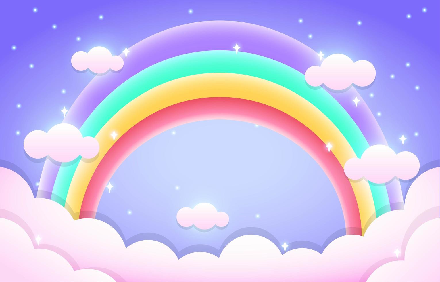 Rainbow Pastel Colours 2547976 Vector Art at Vecteezy