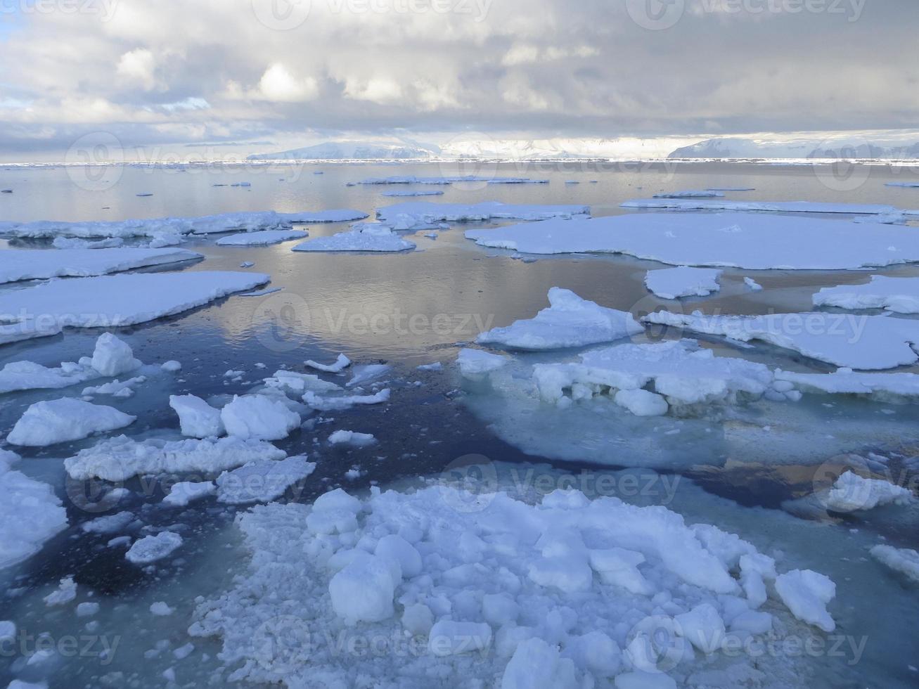 Blue Ice in the Ross Sea photo