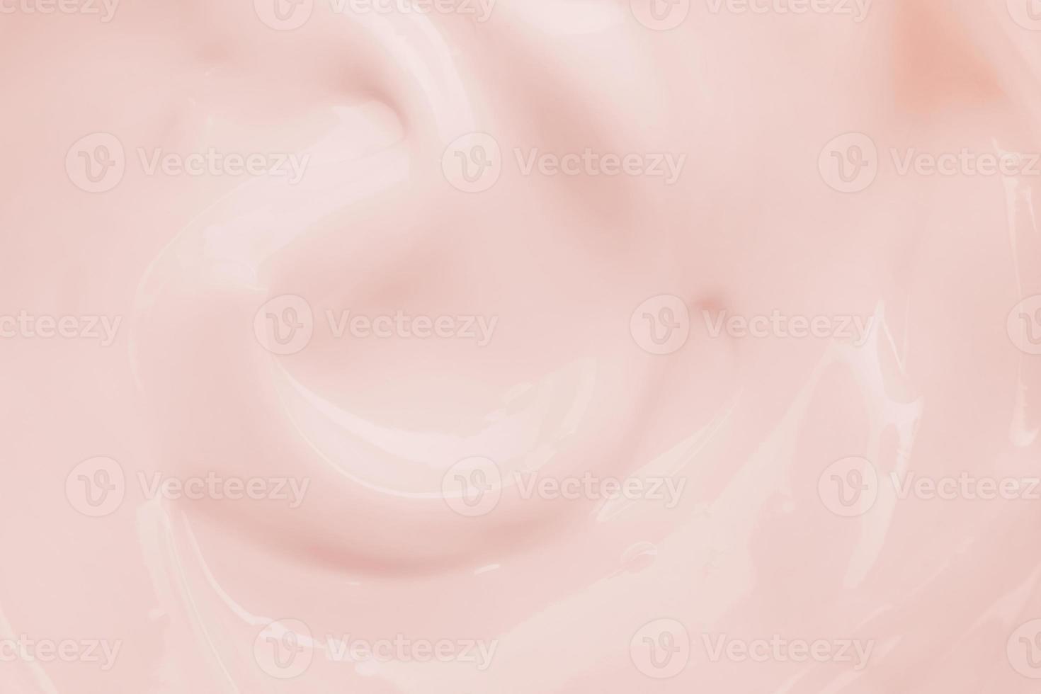 Texture of cosmetic cream photo