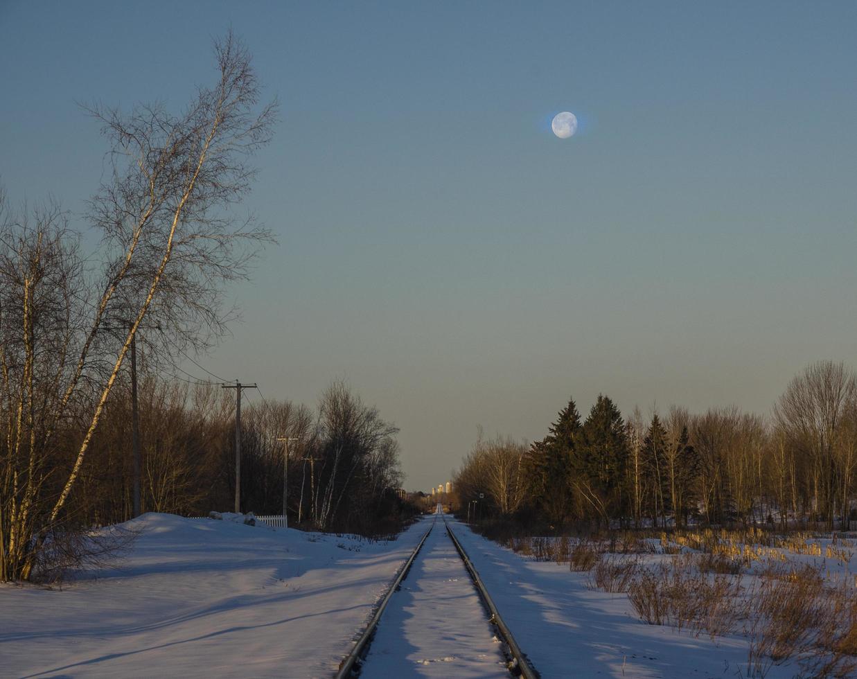 la luna del 2 de febrero de 2018 foto