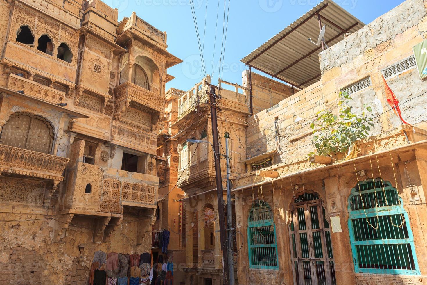 Fuerte de Jaisalmer en Rajasthan, India foto