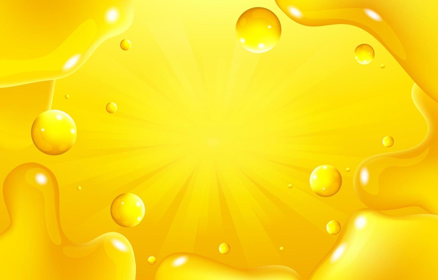 Shiny Yellow Liquid Shiny Background 2548719 Vector Art at Vecteezy