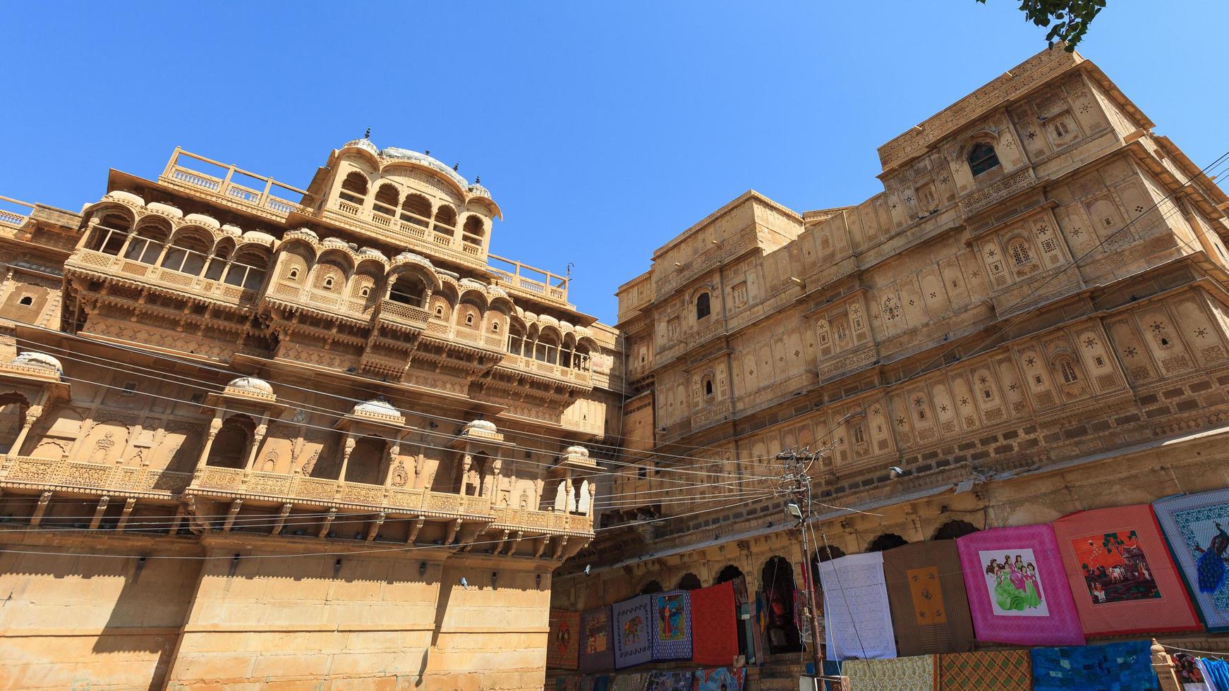 Fuerte de Jaisalmer en Rajasthan, India foto