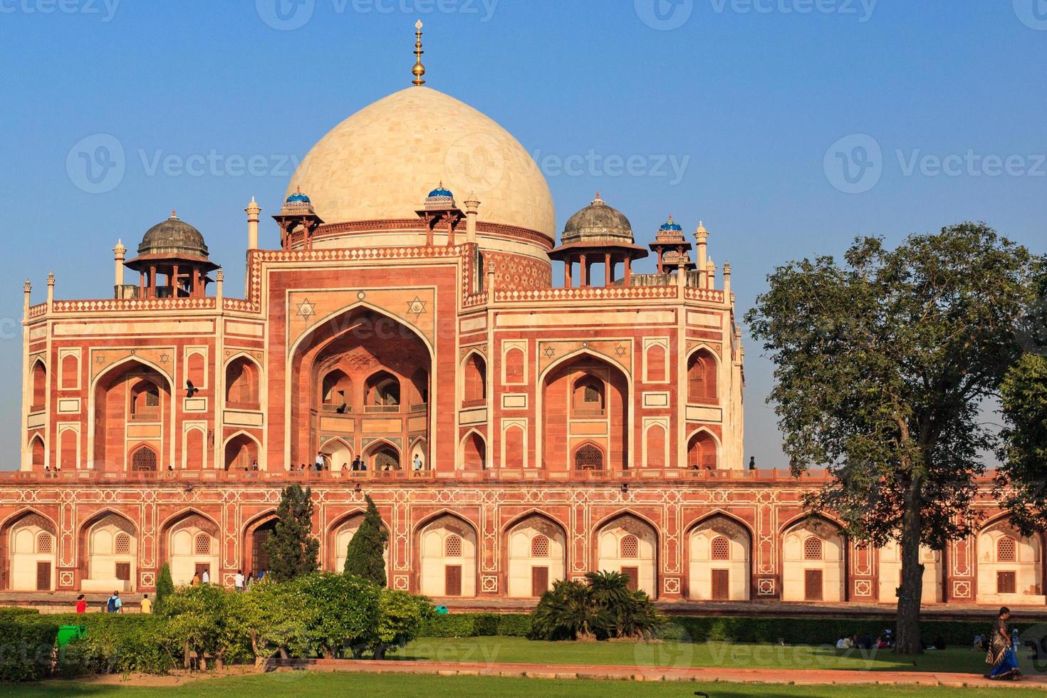 Tumba de Humayun en Nueva Delhi, India foto