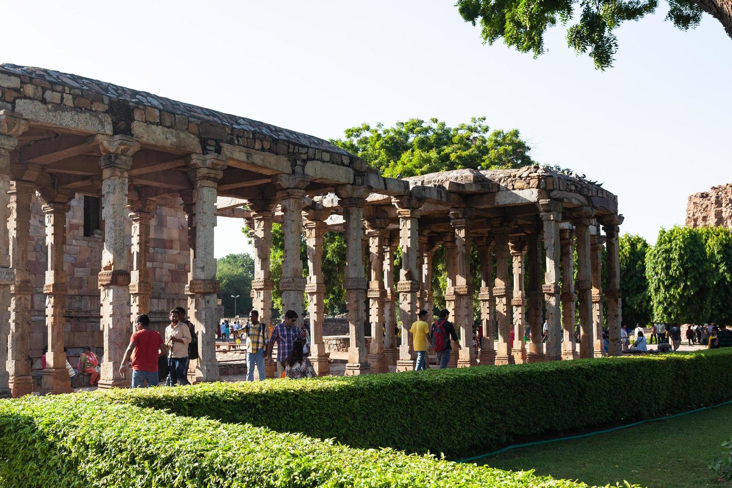 Qutub Minar en Nueva Delhi, India foto